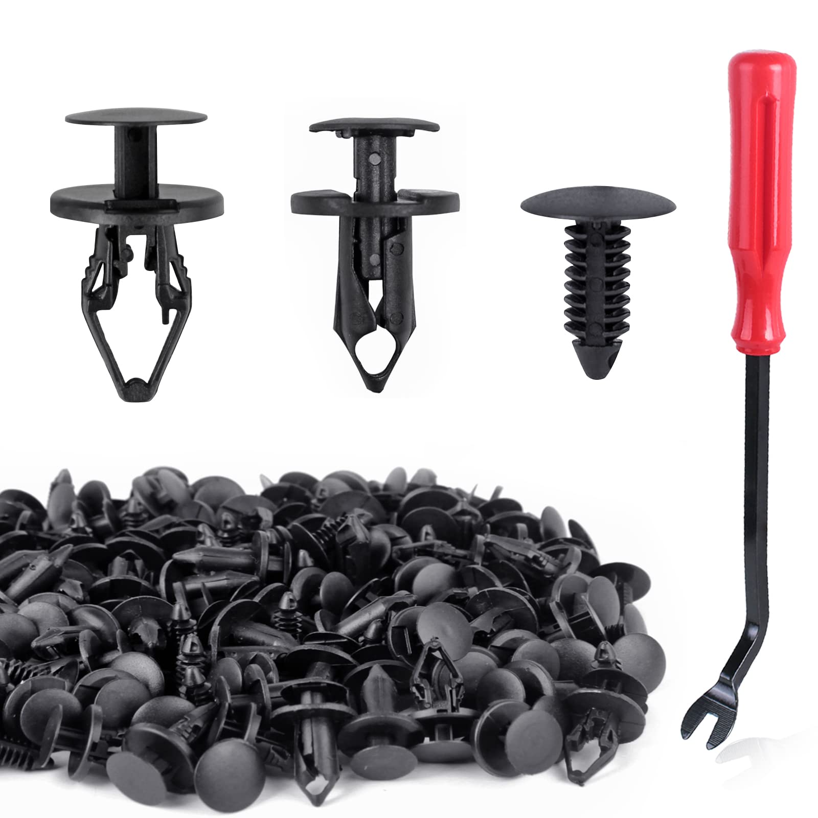 Unigt 3 In 1 Gm A20991 Fender Liner Clips Compatible With 11589292 Bumper Fastener Rivet 21030249 Door Trim Panel 1605396/159586