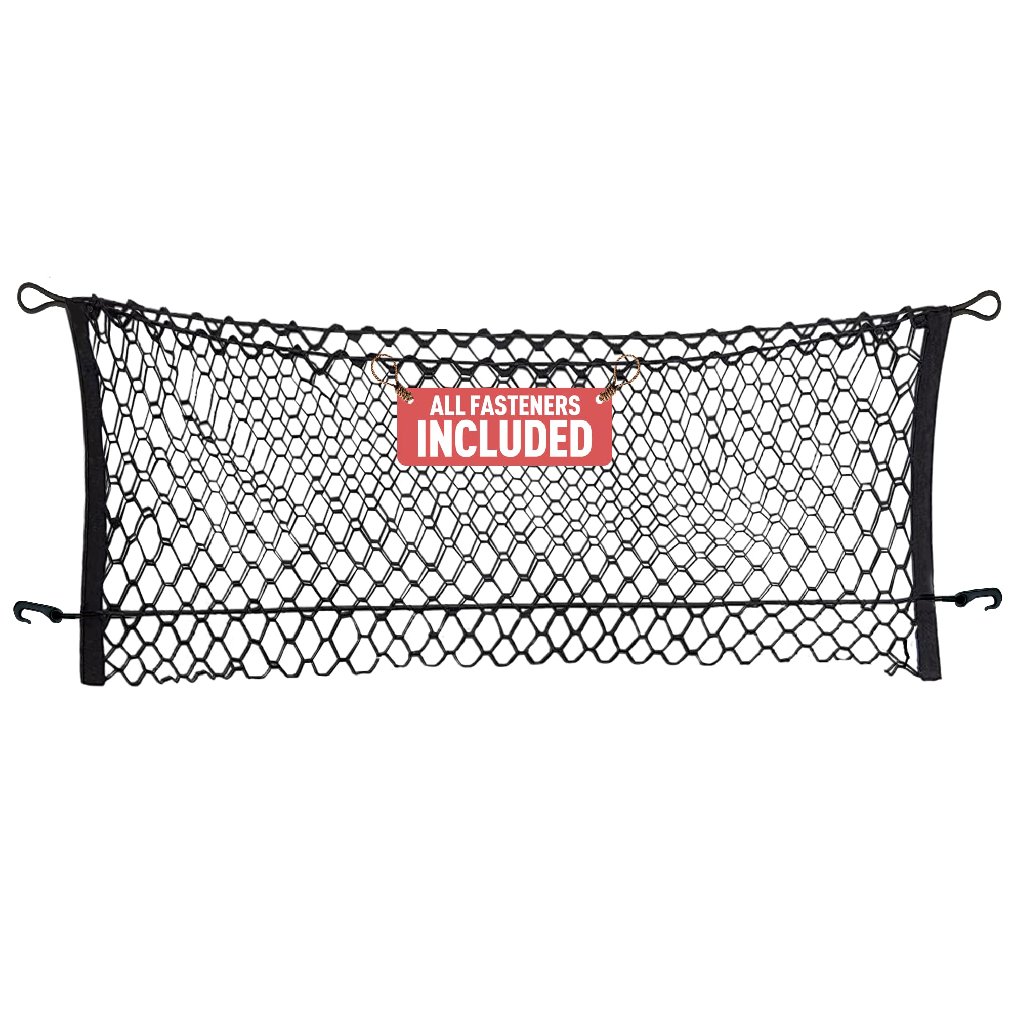 Envelope Style Automotive Elastic Trunk Mesh Cargo Net for Subaru Forester (SK) 2019-2025 - Premium Trunk Organizer and Storage