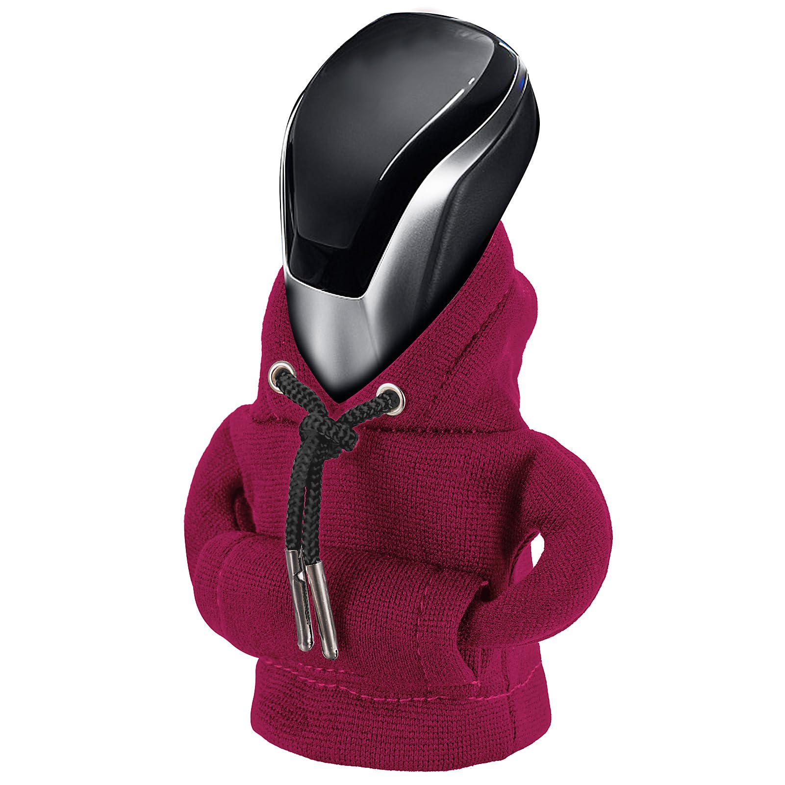 Gear Shift Hoodie Cover, Universal Car Shift Knob Hoodie, Mini Hoodie For Car Shifter, Automotive Interior Cute Gadgets, Car Acc