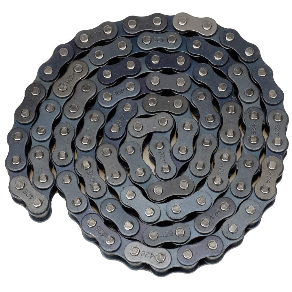 Hiaors 428 Drive Chain 102 Link With 5Pcs Connecting Master Link For 50Cc 70Cc 90Cc 110Cc 125Cc Honda Xr50 Crf50 Yamaha Ttr 225