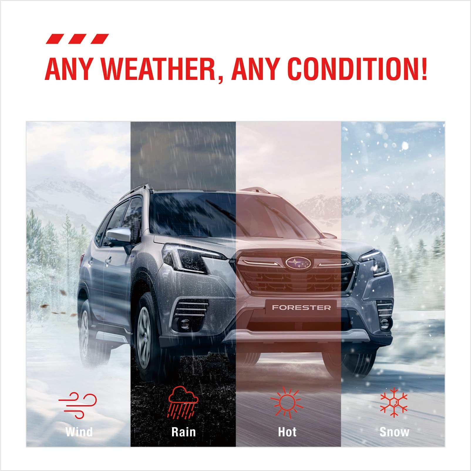 26+20    Windshield Wiper Blades For Subaru Ascent 2019-2021 For Bmw X4 2019-2021 For Jaguar E-Pace 2018-2020,All-Season Origina
