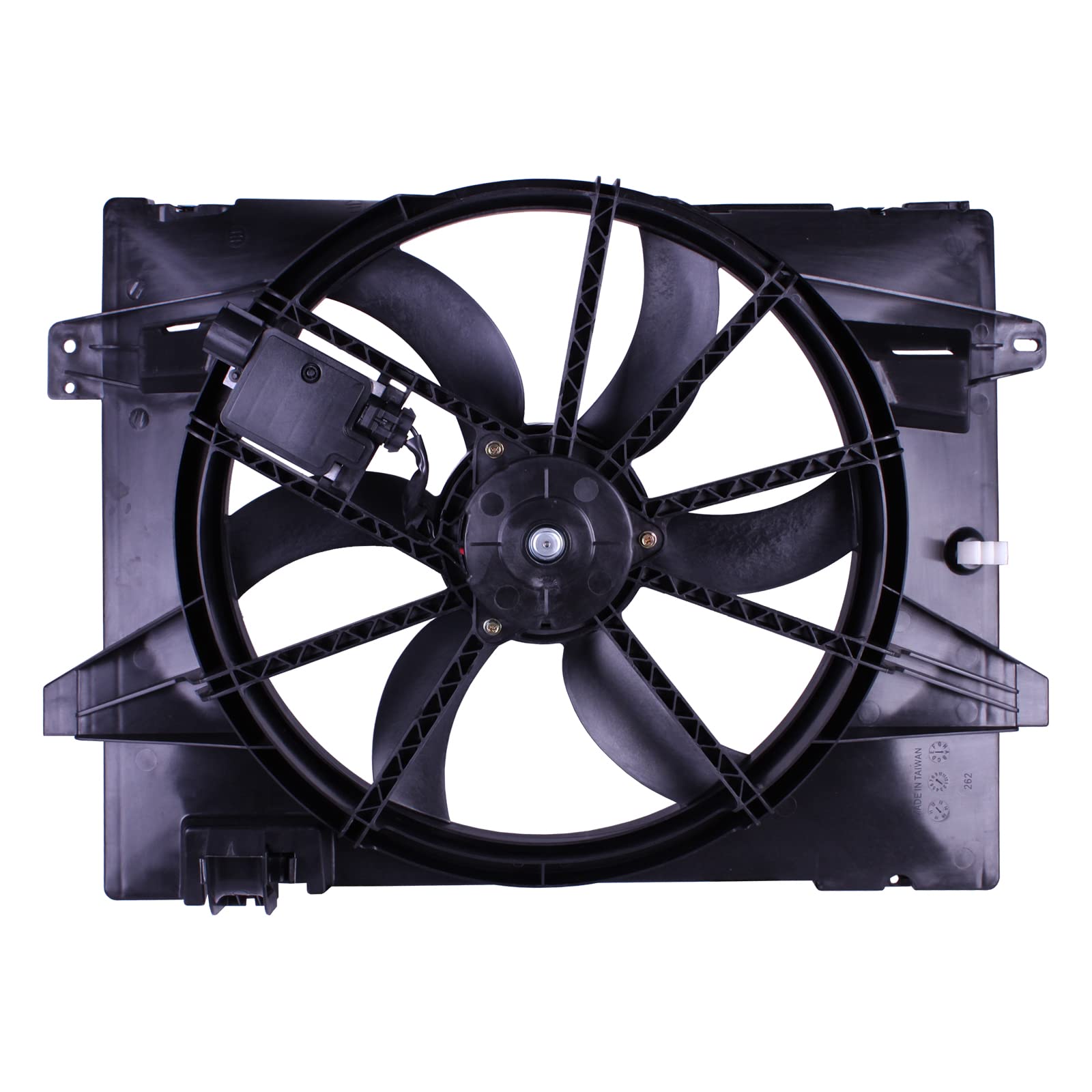 TYG OE Replacement(CAPA Quality) Cooling Fan Extra Silent for 2006-2011 Ford Crown Victoria Mercury Grand Marquis Marauder Linco