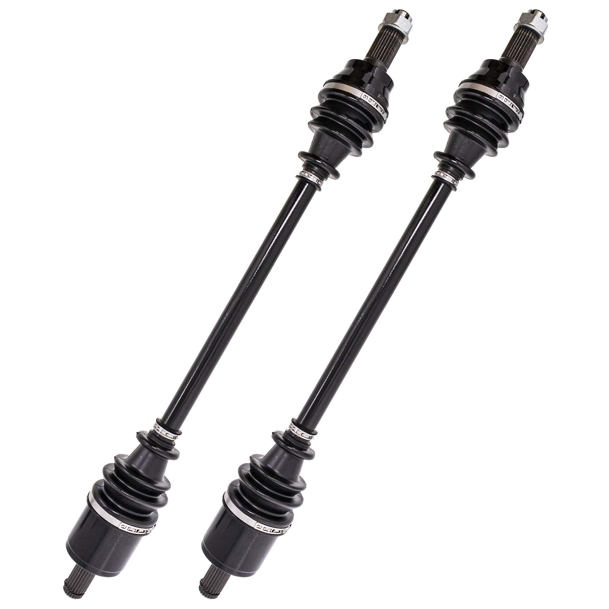 NICHE CV Axle Drive Shaft 2 Pack for Polaris RZR 4 900 1000, Black, 40Cr Steel Material