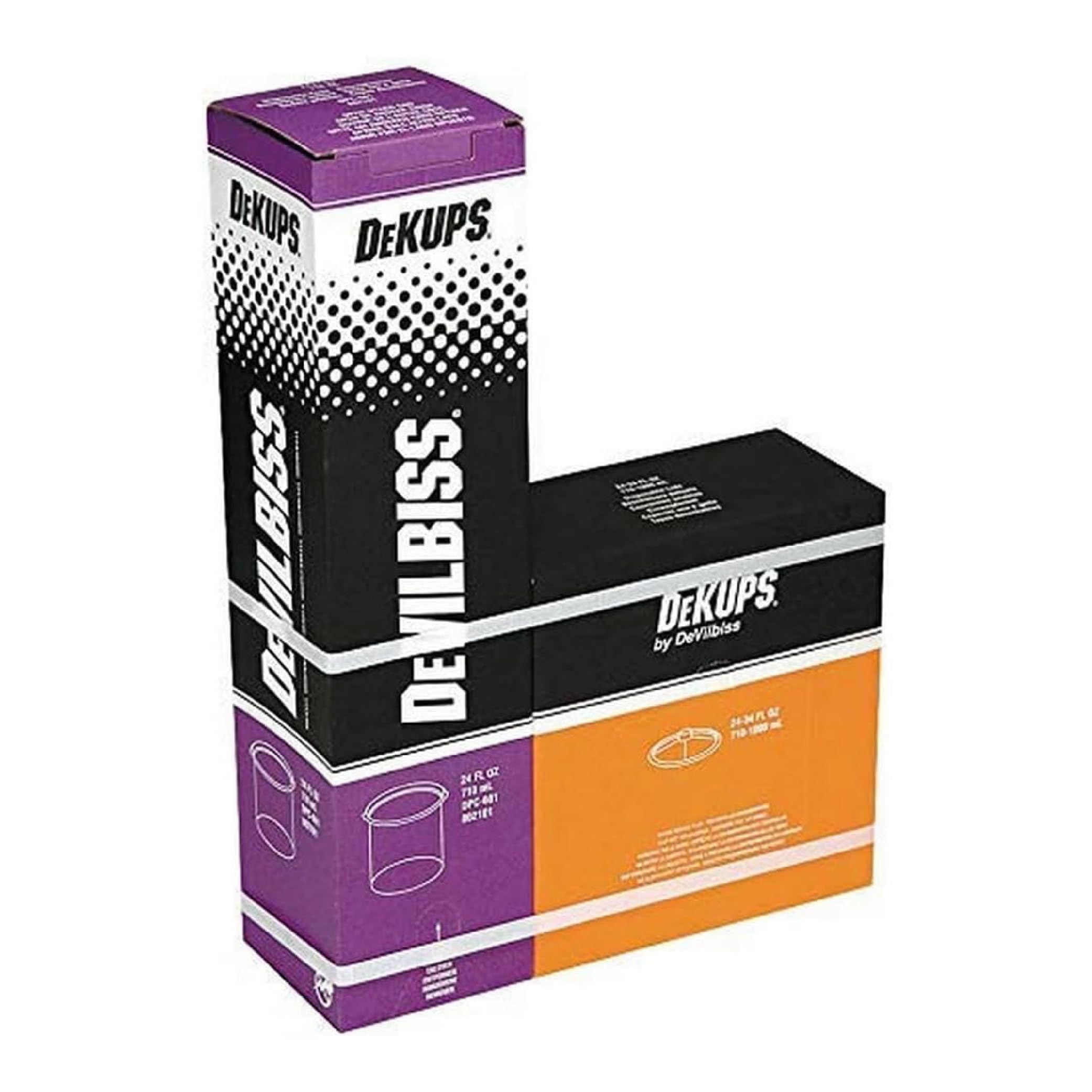 DeVilbiss DPC601 DeKups Diposable Cup and Lid
