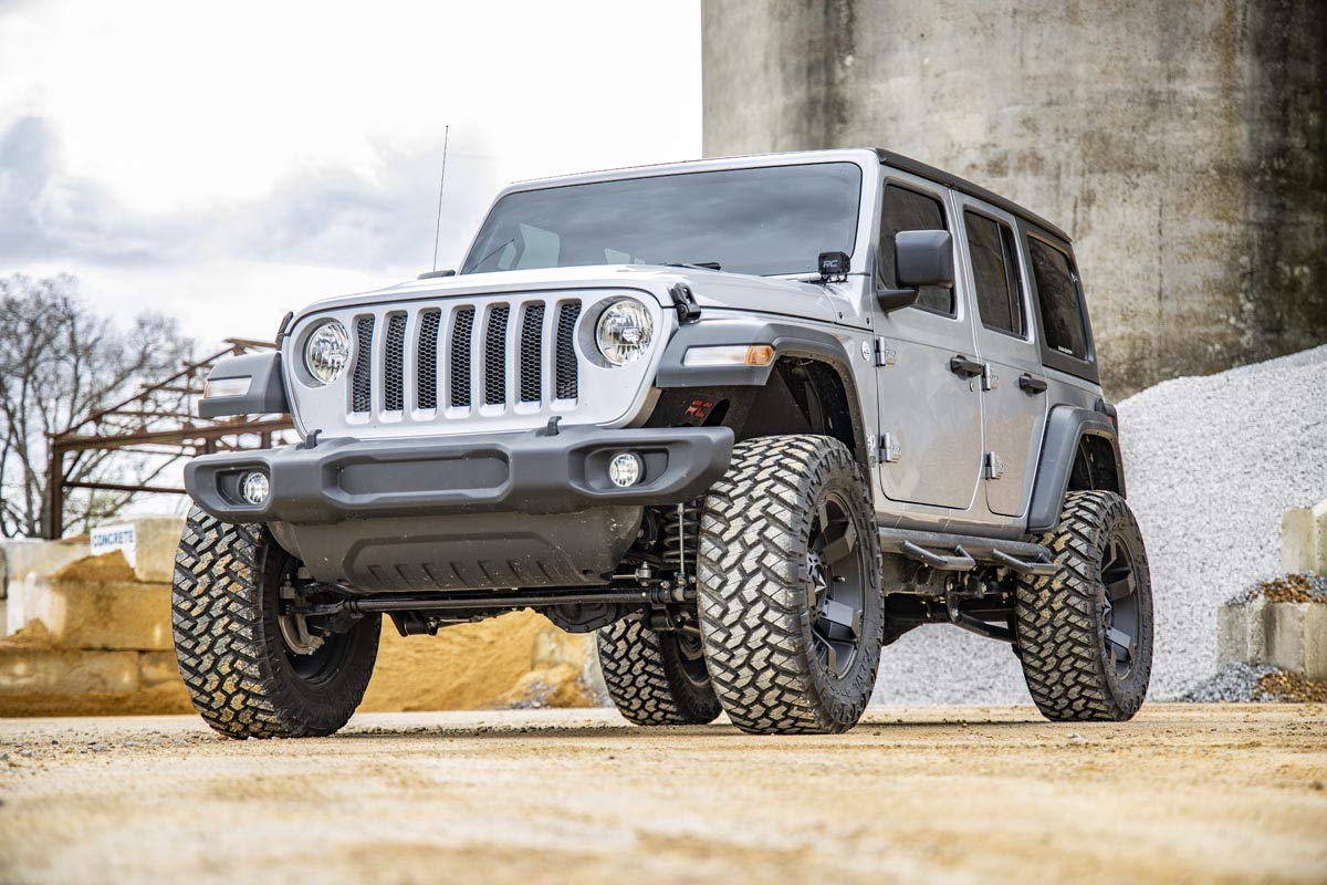 Rough Country 1.25'' Body Lift Kit for 18-24 Jeep Wrangler JL | 4-Door - RC614