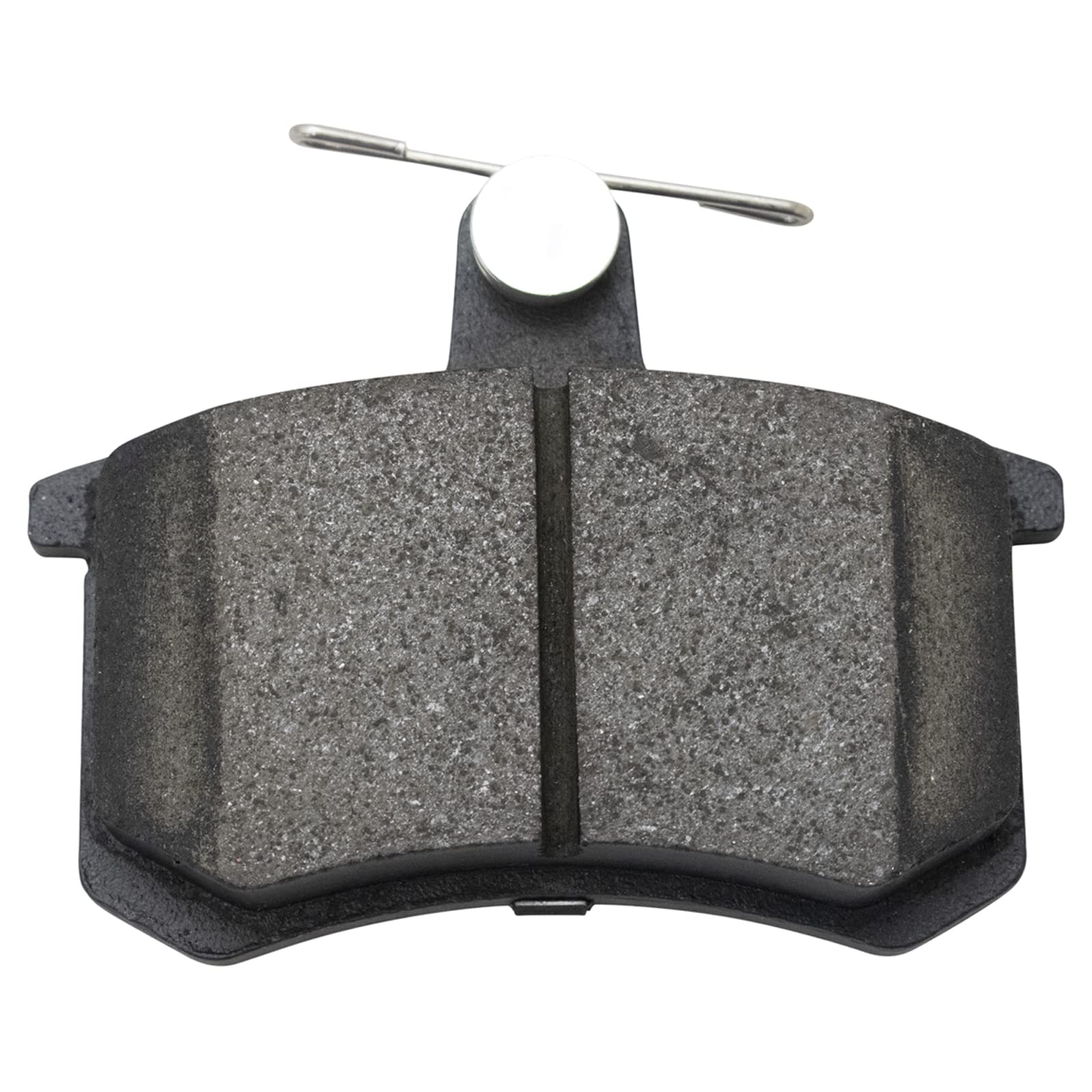 TRQ Rear Brake Pad & Rotor Kit Brake Pads Brake Rotor Ceramic Compatible with 1996-1997 Audi A4