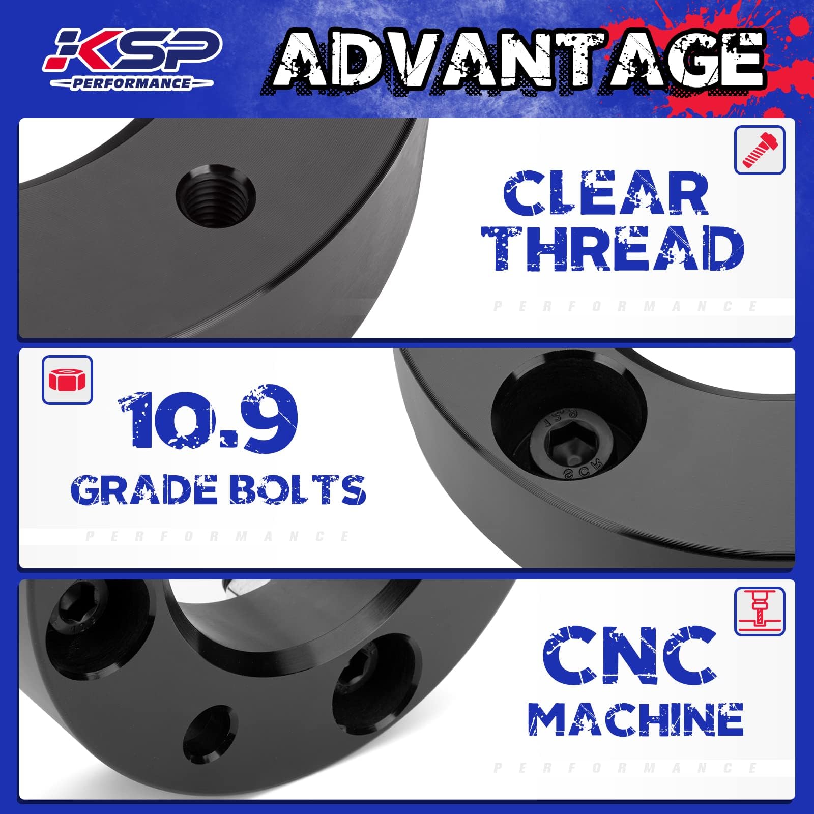 Ksp 3In Level Lift Kits For F150 2004-2025,3'' Front Leveling Lift Kits Compatible With Expedition 03-18,Mark Lt 2005-2008, Alum