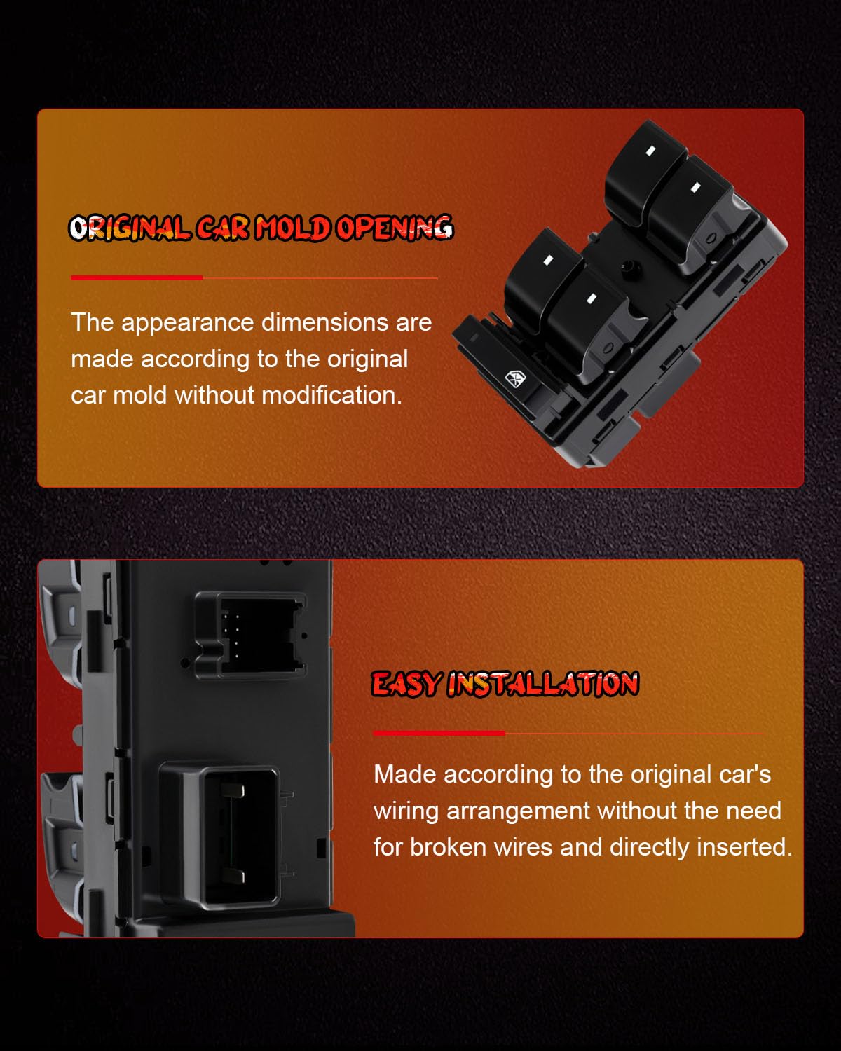 Cciyu Power Window Switch Fits For 2007-2014 For Chevrolet Silverado 2500 3500 2008-2011 For Chevrolet Hhr 2009-2016 For Chevrol