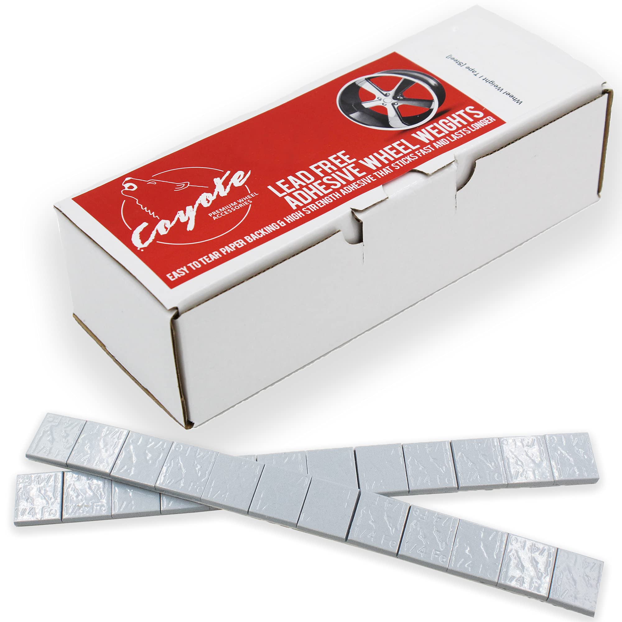 Gorilla Automotive 10005Fg Gor 1/4 Oz L.P. 52-3 Oz Strips - Silver