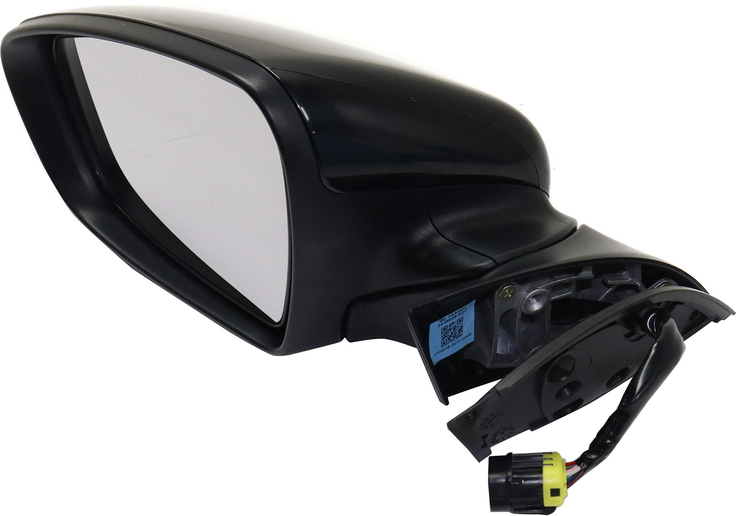 Kool Vue Mirror Compatible With Kia Forte/Forte5 2017-2018 Driver Side Power Power Folding Heated With Puddle And Signal Light P