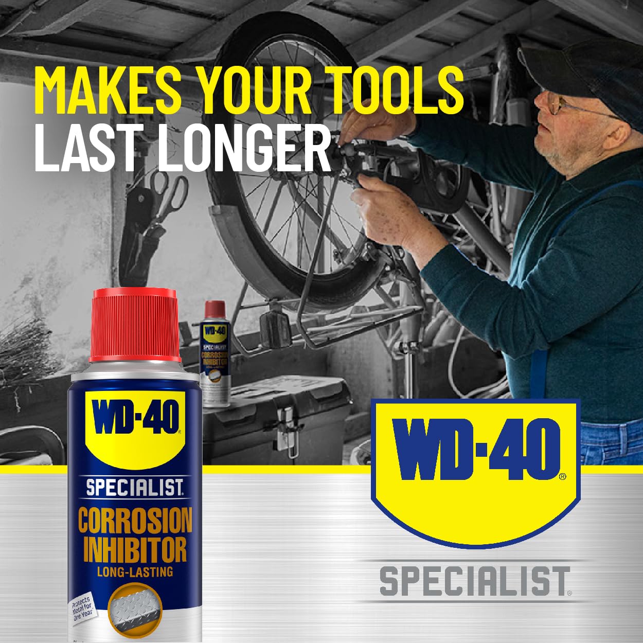 WD-40 Specialist Corrosion Inhibitor Spray, Anti-Rust, 6.5 OZ, Metal, 1-Pack, Model 300035