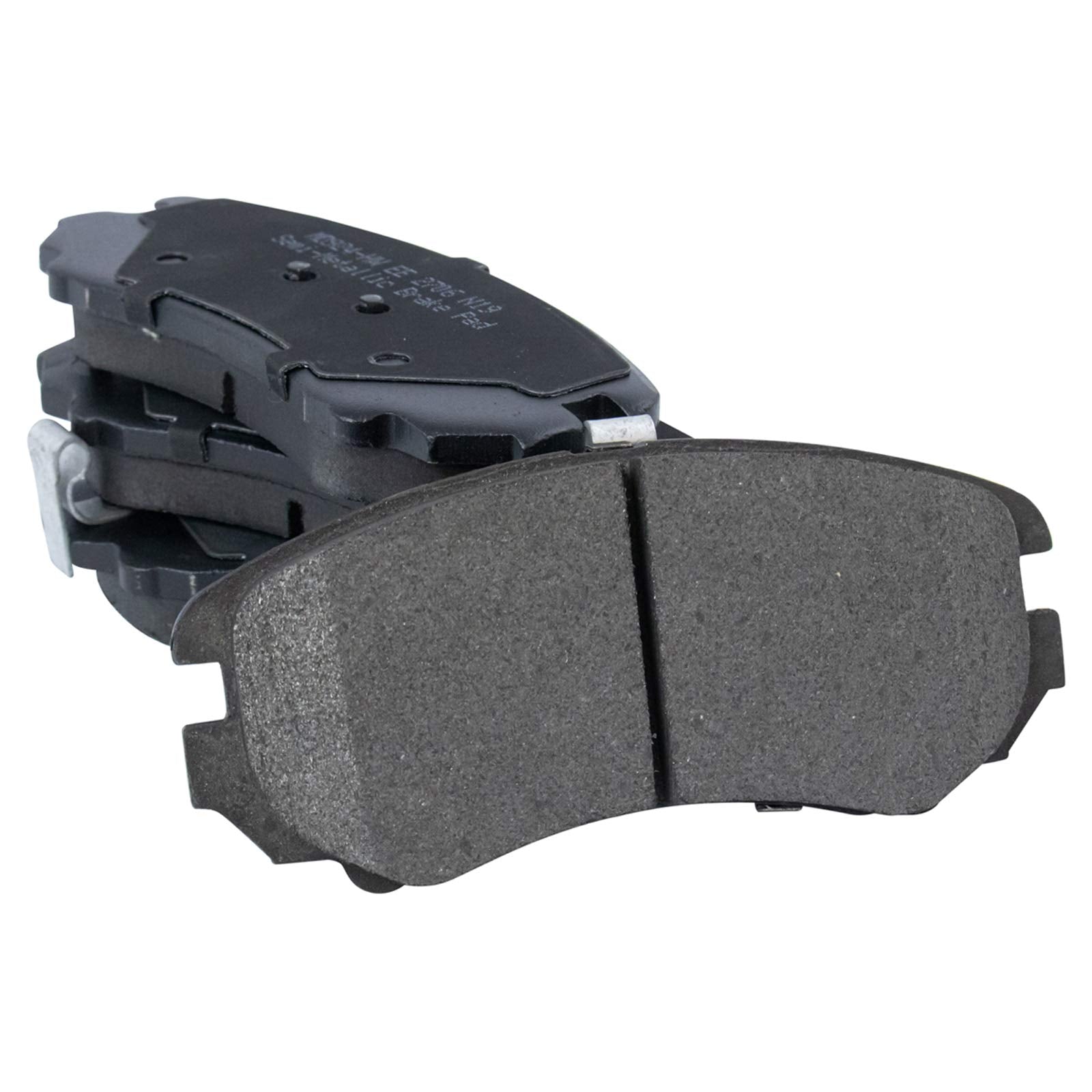Trq Front Brake Pad & Rotor Kit Semi-Metallic Compatible With 2005-2010 Hyundai Sonata 2006-2010 Kia Optima 2012-2013 Soul