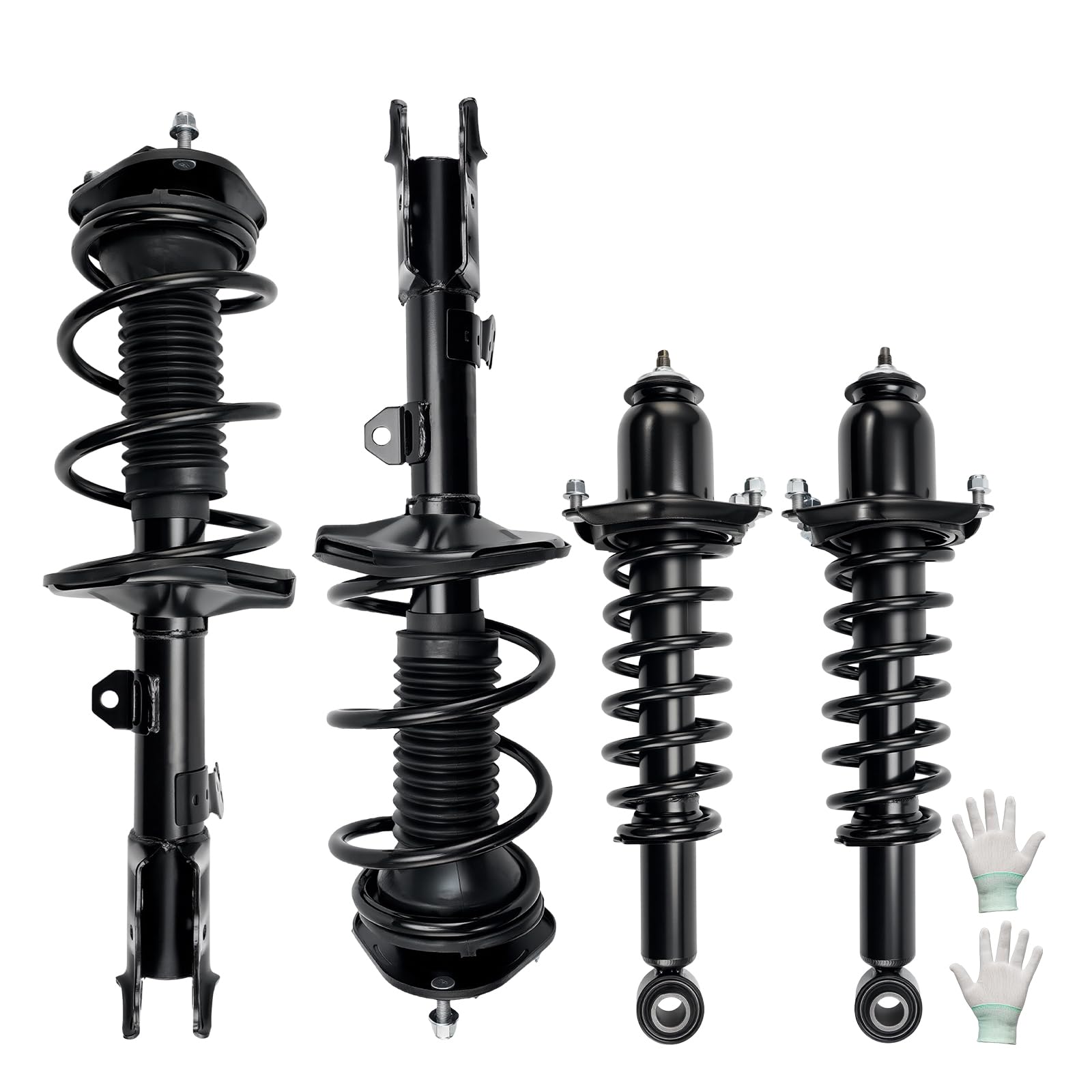 KAX Complete Struts w/Coil Springs Replacement Strut Shocks Assembly 172599L,172599R,472597,472598 for Toyota Corolla 2009-2013 