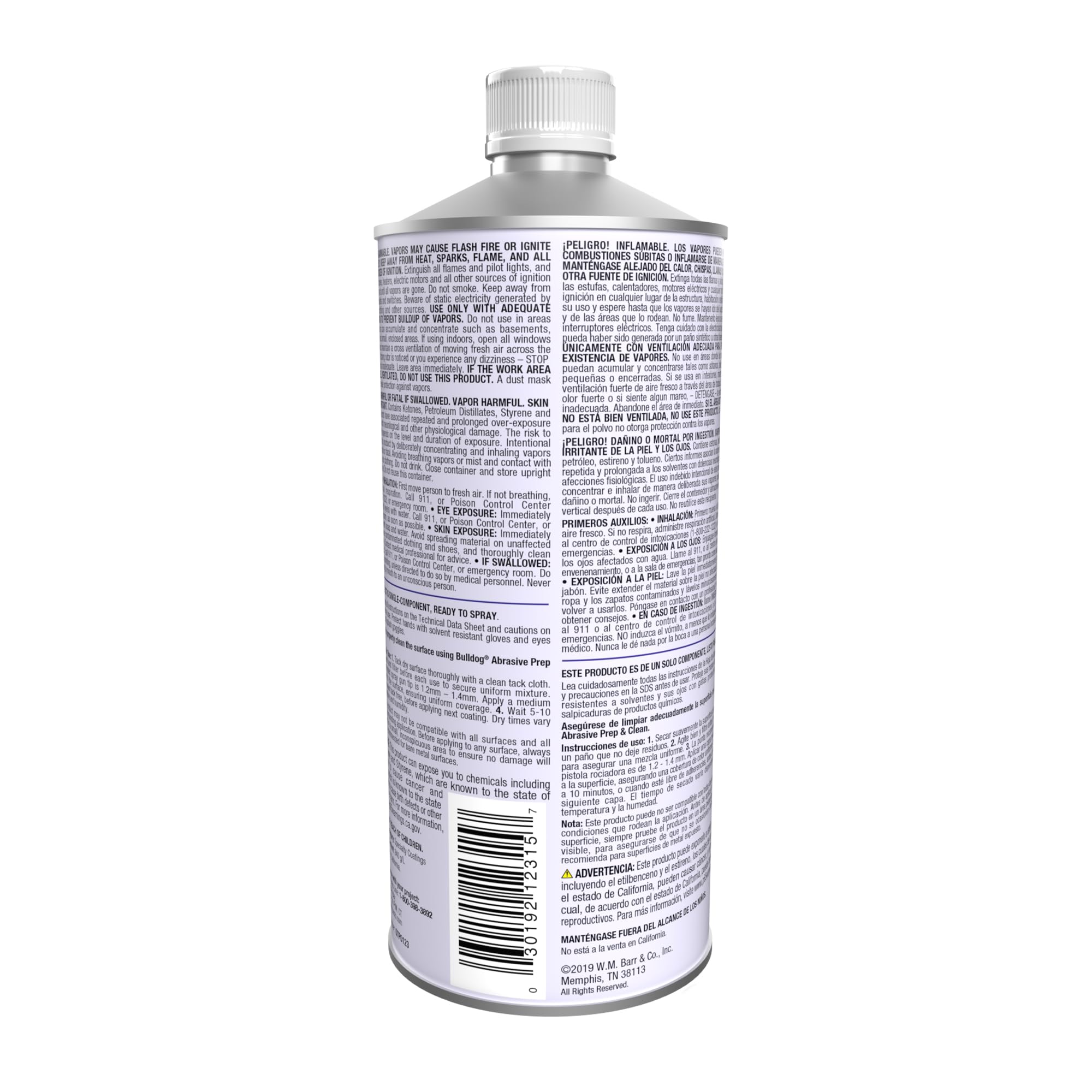 KLEAN-STRIP Bulldog Adhesion Promoter for Plastic, Metal, and Aluminum - Quick Dry No Mix for Paint Prep Jobs - Fills 320 Grit S