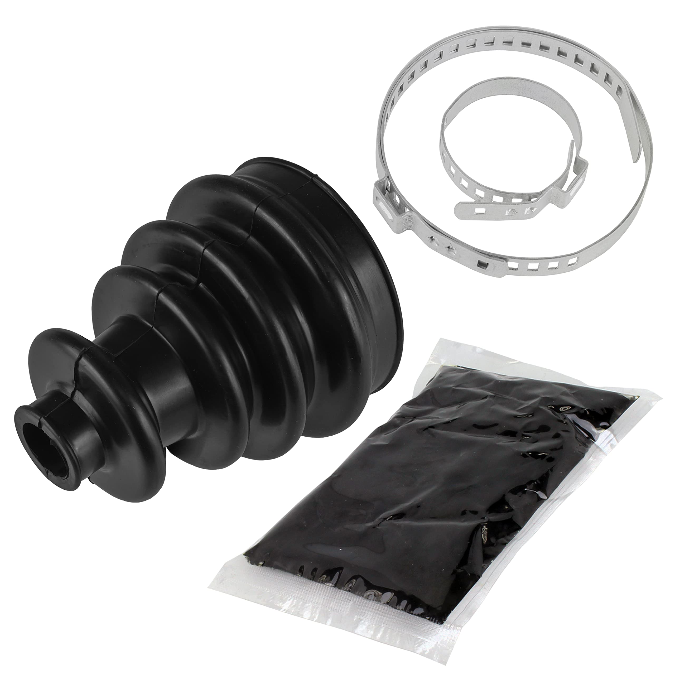 Caltric Front Axle Outer Cv Boot Kit Compatible With Polaris Sportsman 500 4X4 1996 1998-2001 2006 2007