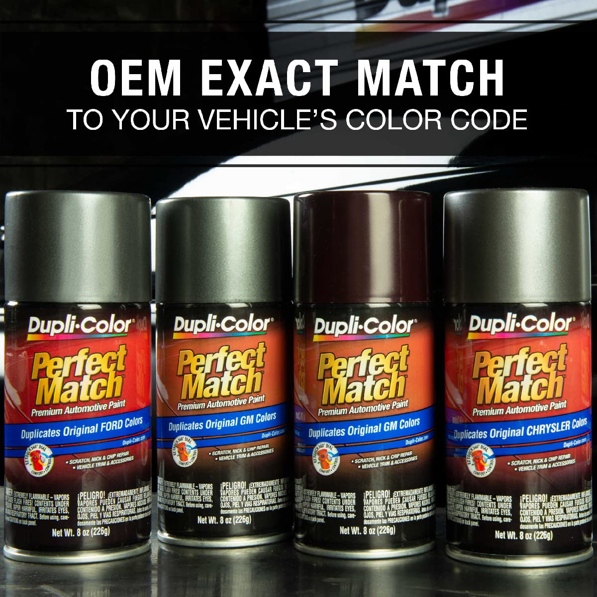 Dupli-Color EBNS05937 Perfect Match Automotive Spray Paint - Nissan Sunlit Sand, EV0-8 oz. Aerosol Can