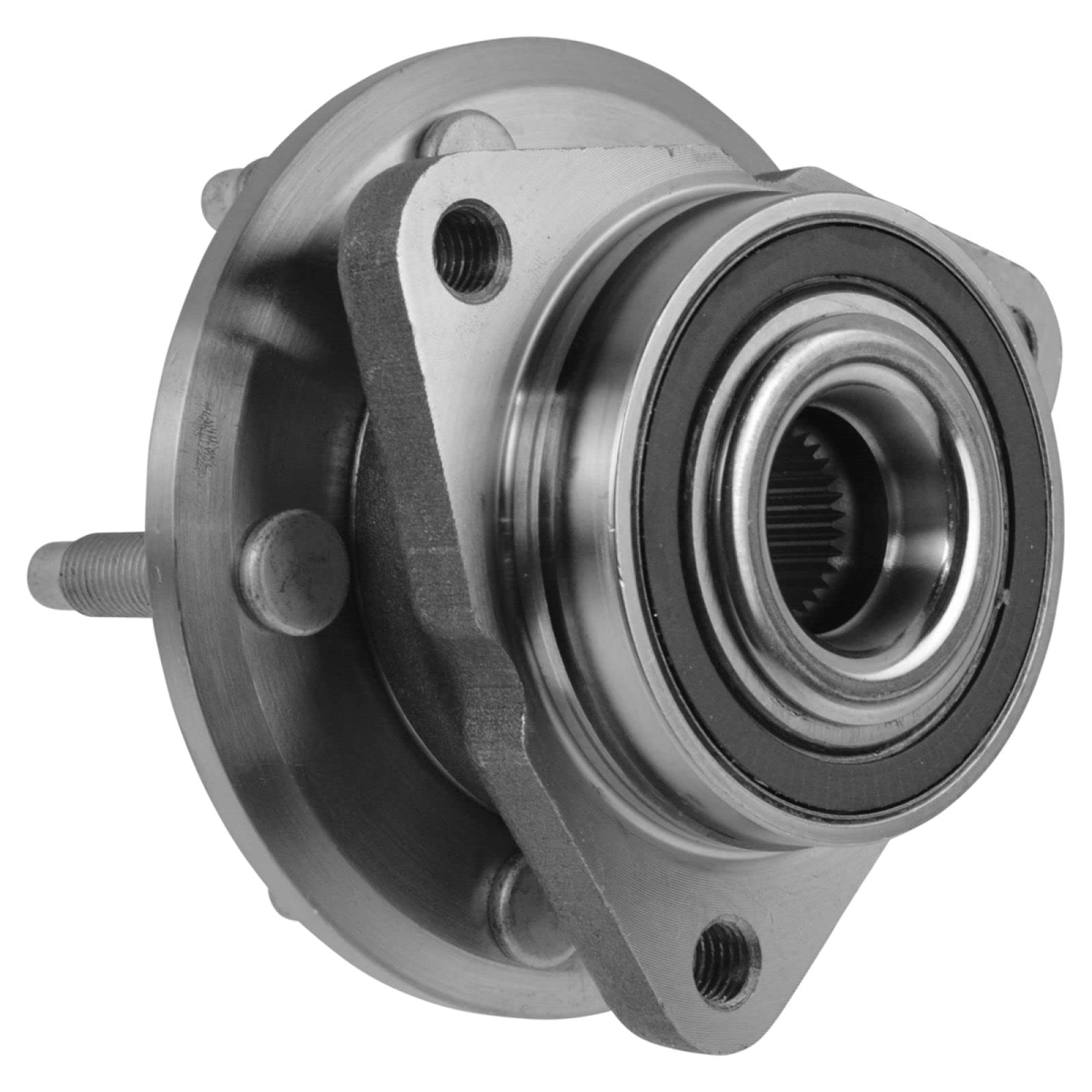 Trq Front Left Right Wheel Hub Bearing Assembly Driver Passenger Side Compatible With 2011-2015 Chevrolet Cruze 2016 Cruze Limit