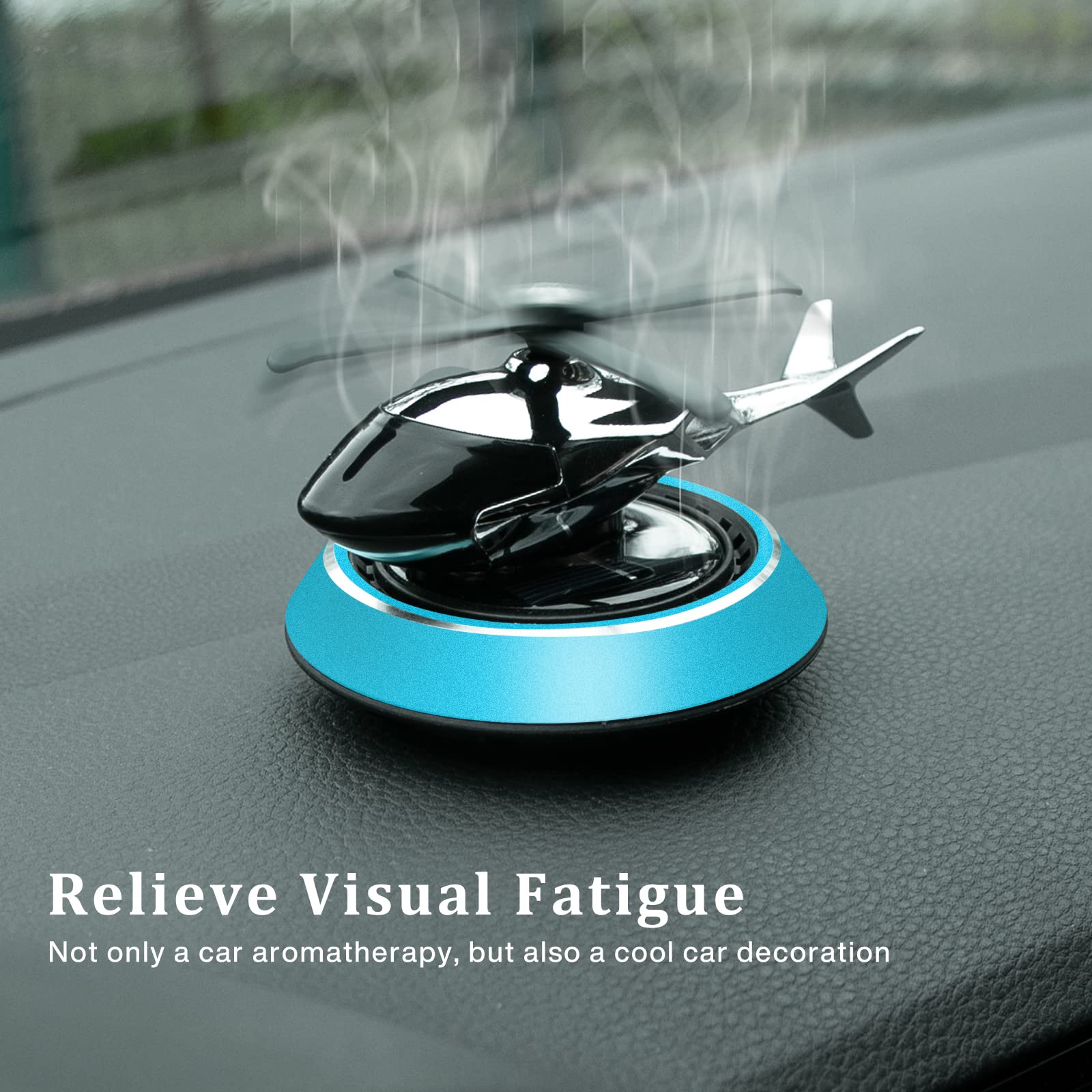 Joyfunky Car Air Fresheners With Solar Rotation, Creative Car Perfume Decoration, Relieve Stress And Purifie Odors, Use At Car O
