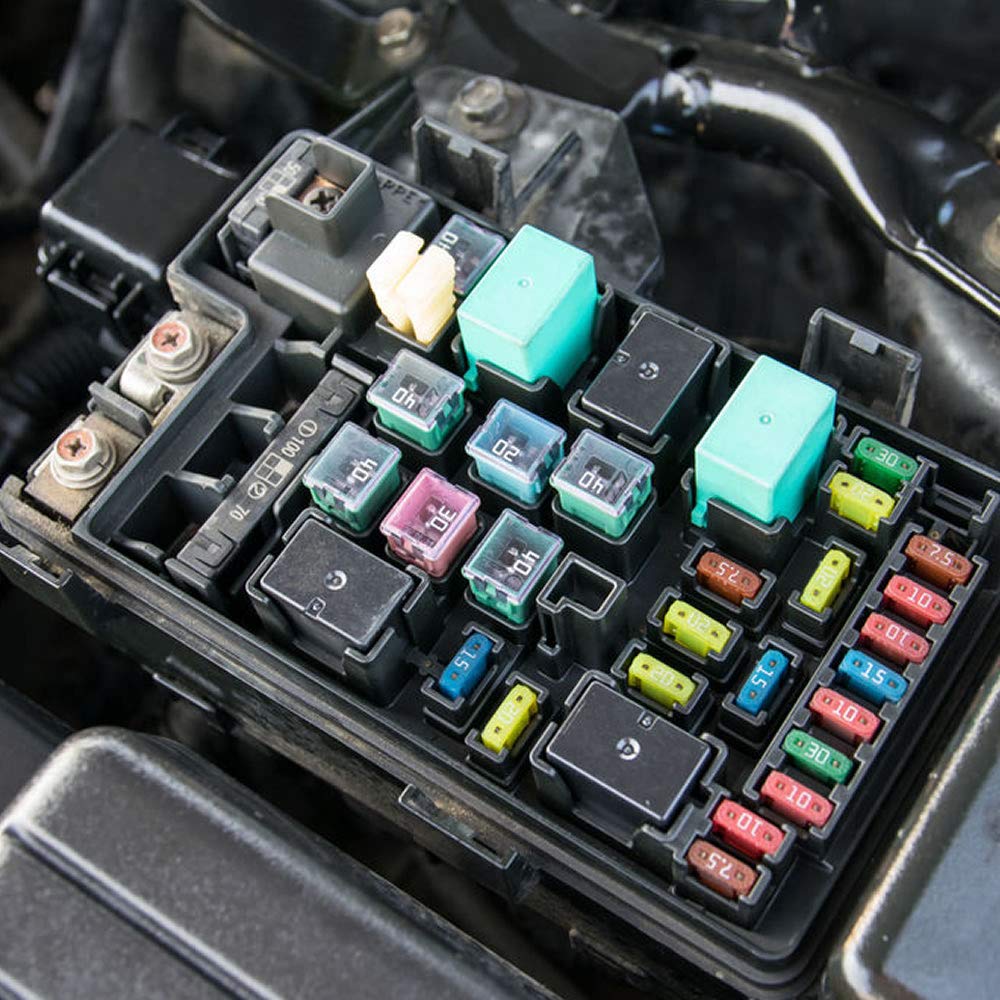 6 Pieces Tall Standard Fuses 60 Amp Jcase Box Shaped Fuse Compatible For Ford Chevy Gm Nissan Toyota Pickup Trucks Cars Suv