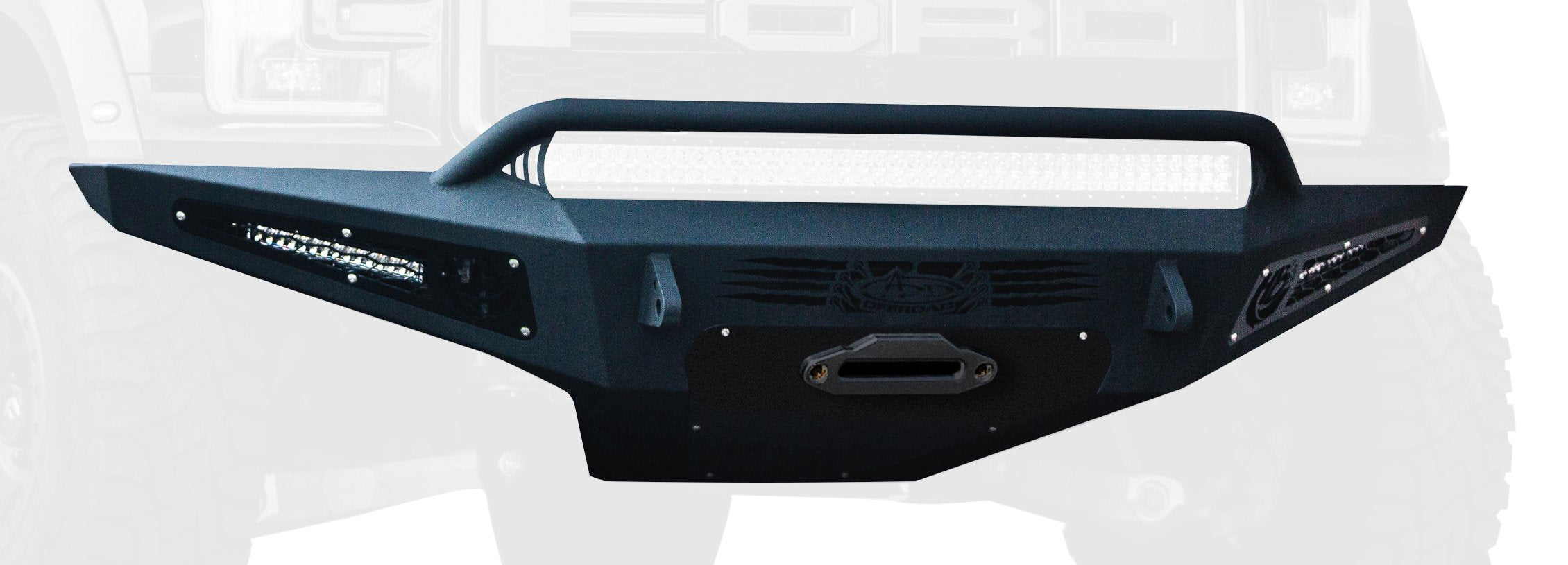 Addictive Desert Designs F117382860103 Front Bumper (Ford Raptor Honey Badger)