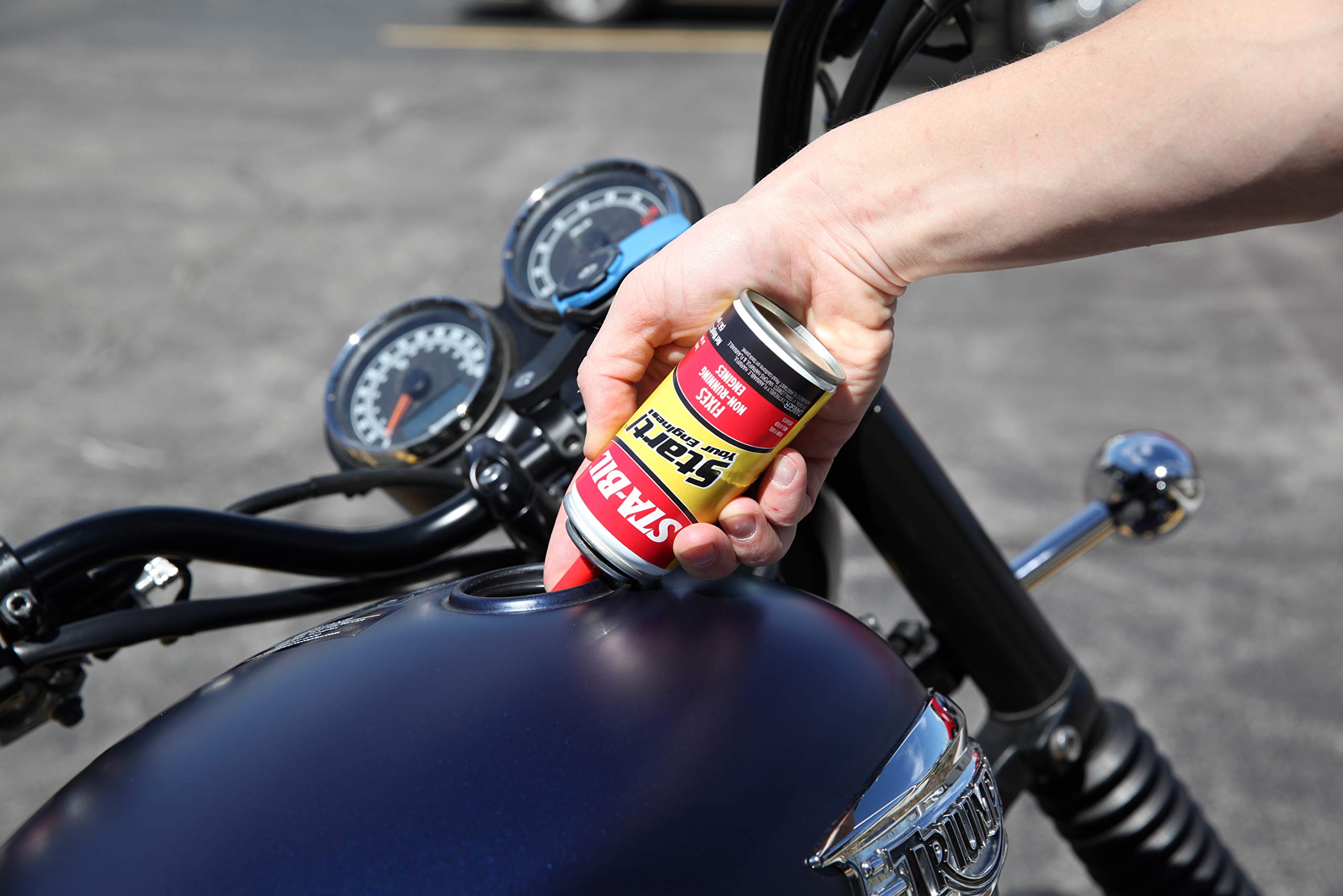 STA-BIL Fuel System Revitalizer - Fixes Non-Running Engines - 2 oz. (8 Pack) - Black - Model 21214-8PK