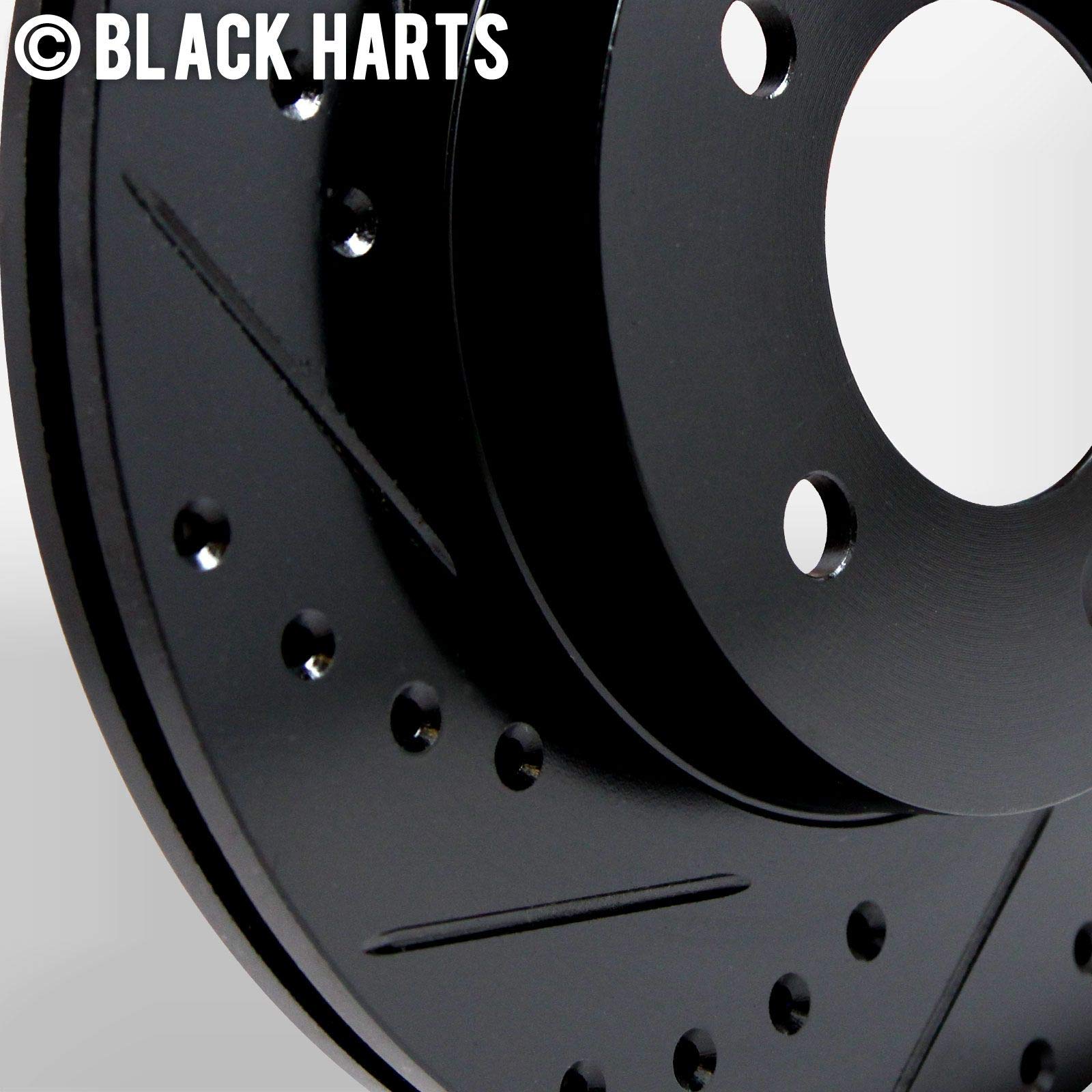 Hart Brakes Front Brakes And Rotors Kit |Front Brake Pads| Brake Rotors And Pads| Ceramic Brake Pads And Rotors - Bhcf.66061.04