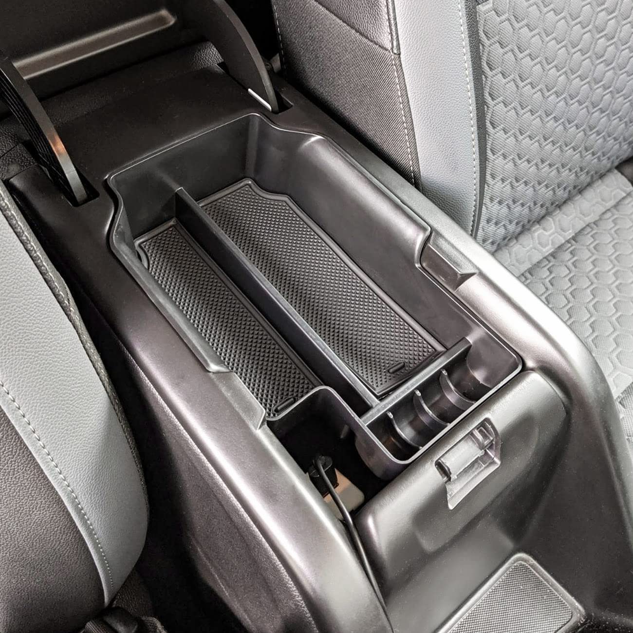 EDBETOS Center Console Organizer Tray for Chevy Colorado & GMC Canyon 2015-2022, Black, Durable ABS Material