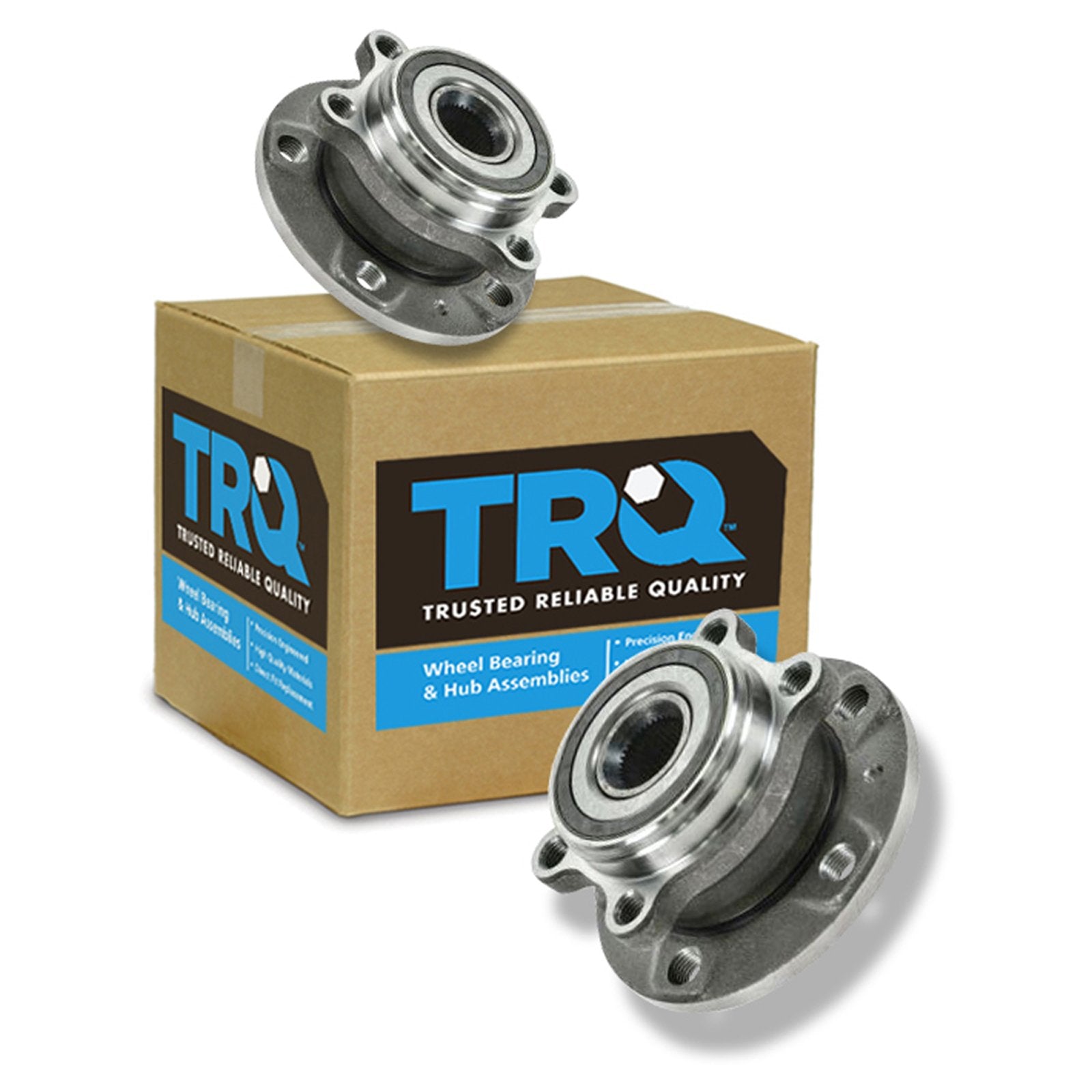 Front Wheel Hub & Bearing Pair Set Of 2 Kit Compatible With Audi A3 Tt Vw Passat Jetta Golf