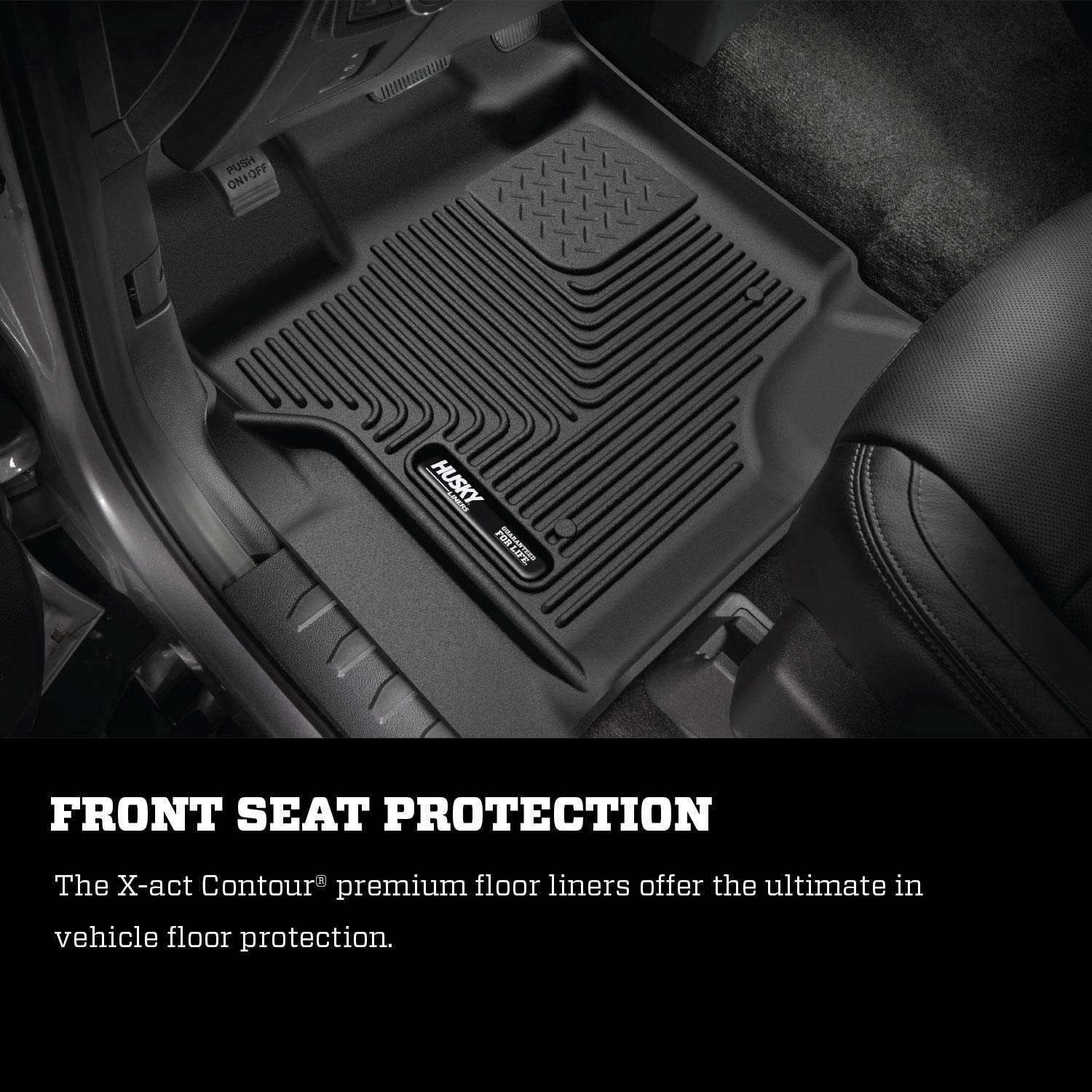 Husky Liners 54788 Fits 2019-20 Dodge Ram 2500 Crew Cab X-Act Contour Front And 2Nd Seat Floor Liners