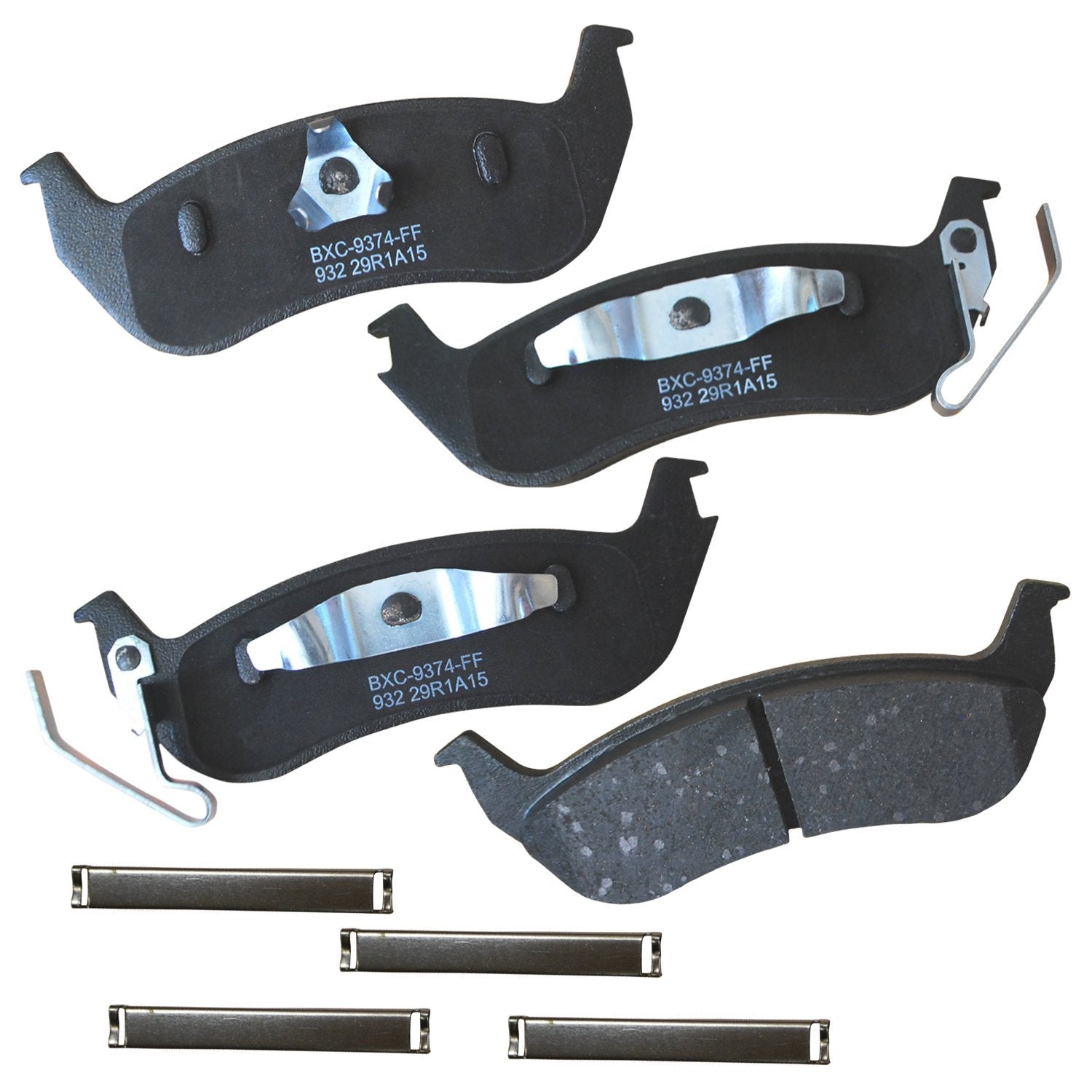 Bendix Premium Sbc932 Ceramic Rear Brake Pads For Ford Grand Marquis 2004-2003, Mercury Grand Marquis 2011-2003