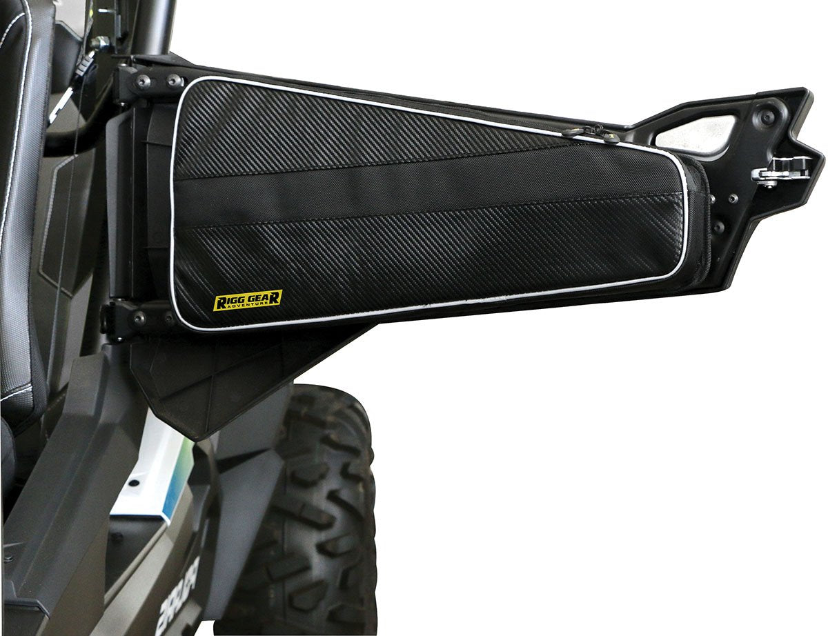 Nelson Rigg Polaris RZR Front Door Bag Set w/Removable Knee Pad; Fits most 2014-2021 Polaris RZR Models