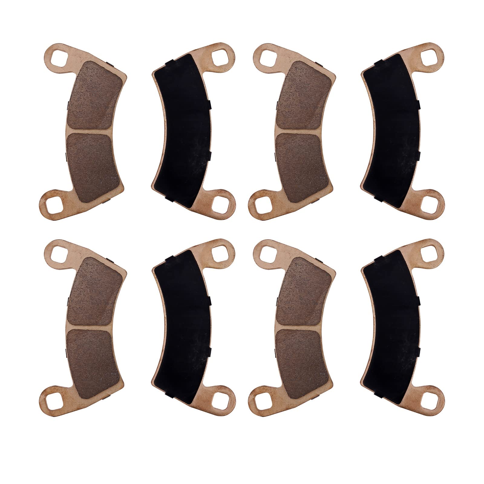 Sintered Brake Pad Front & Rear For Polaris Rzr 900 1000 4 Xp Rs1, Ranger 570 700 800 900 1000 Ev Crew Diesel 6X6, Replace #2205