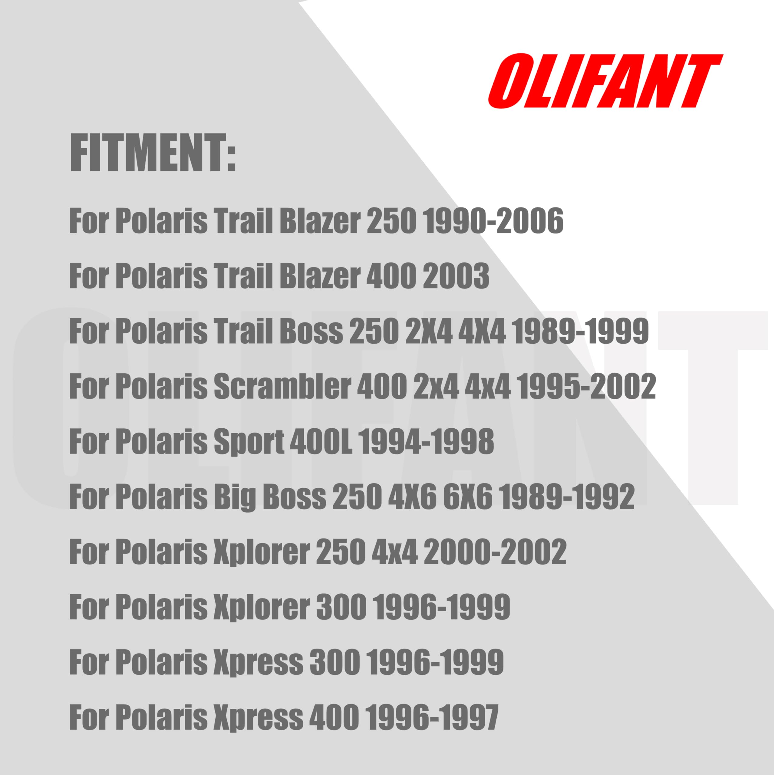 OLIFANT Ignition CDI Box for Polaris ATV Models 1990-2006, CMD Model, Compatible with Trail Blazer, Trail Boss, Scrambler, and More