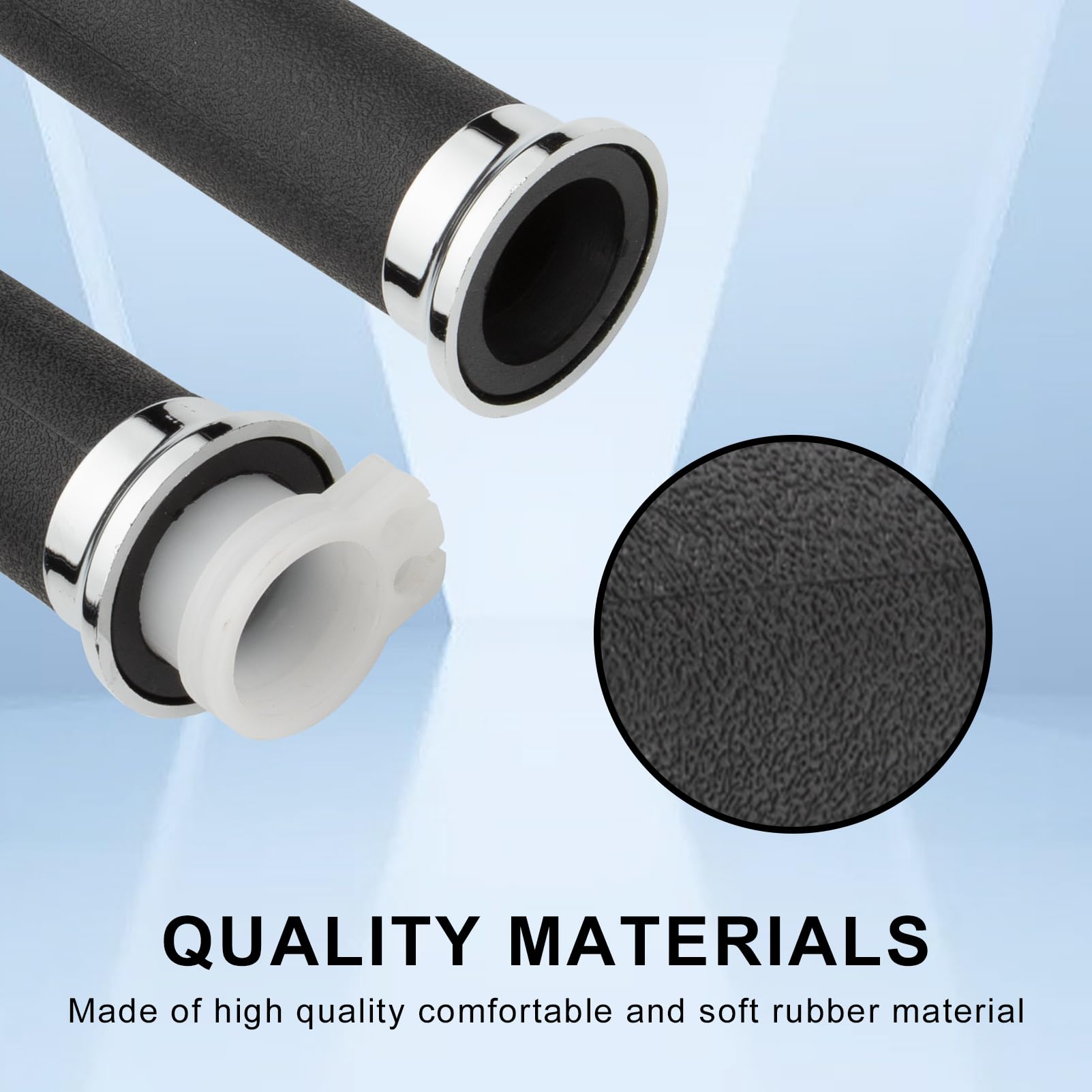 1 Pair Motorcycle Grip Throttle Tube 1'' Replacement 53145-Mm8-000 Fit For Honda Vt Xvs Shadow 400/600/750/1100/1300 Magna Sabre