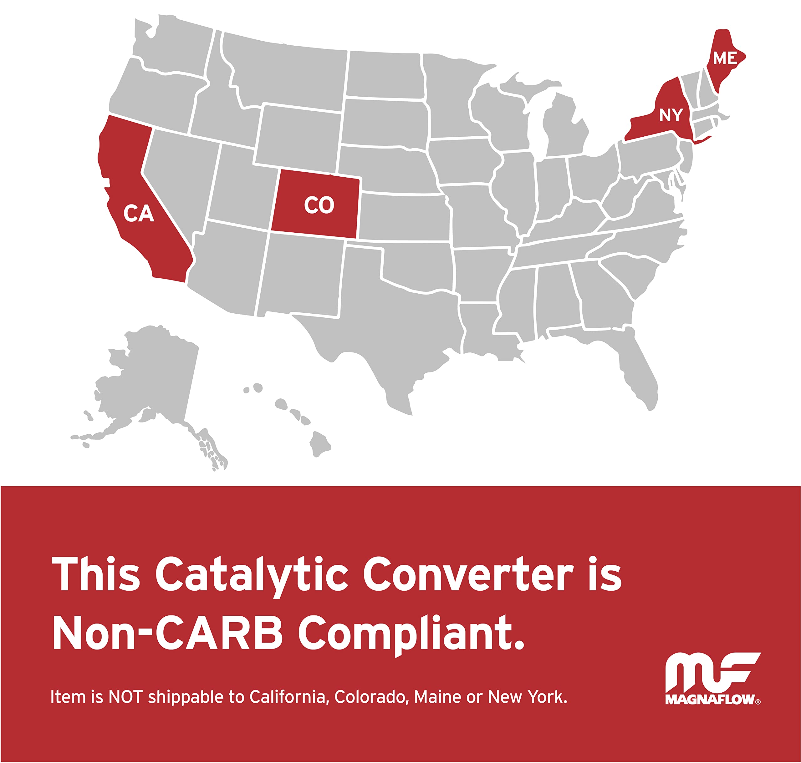 Magnaflow Catalytic Converter 91006: Standard Grade, Universal Fit (Epa Compliant)