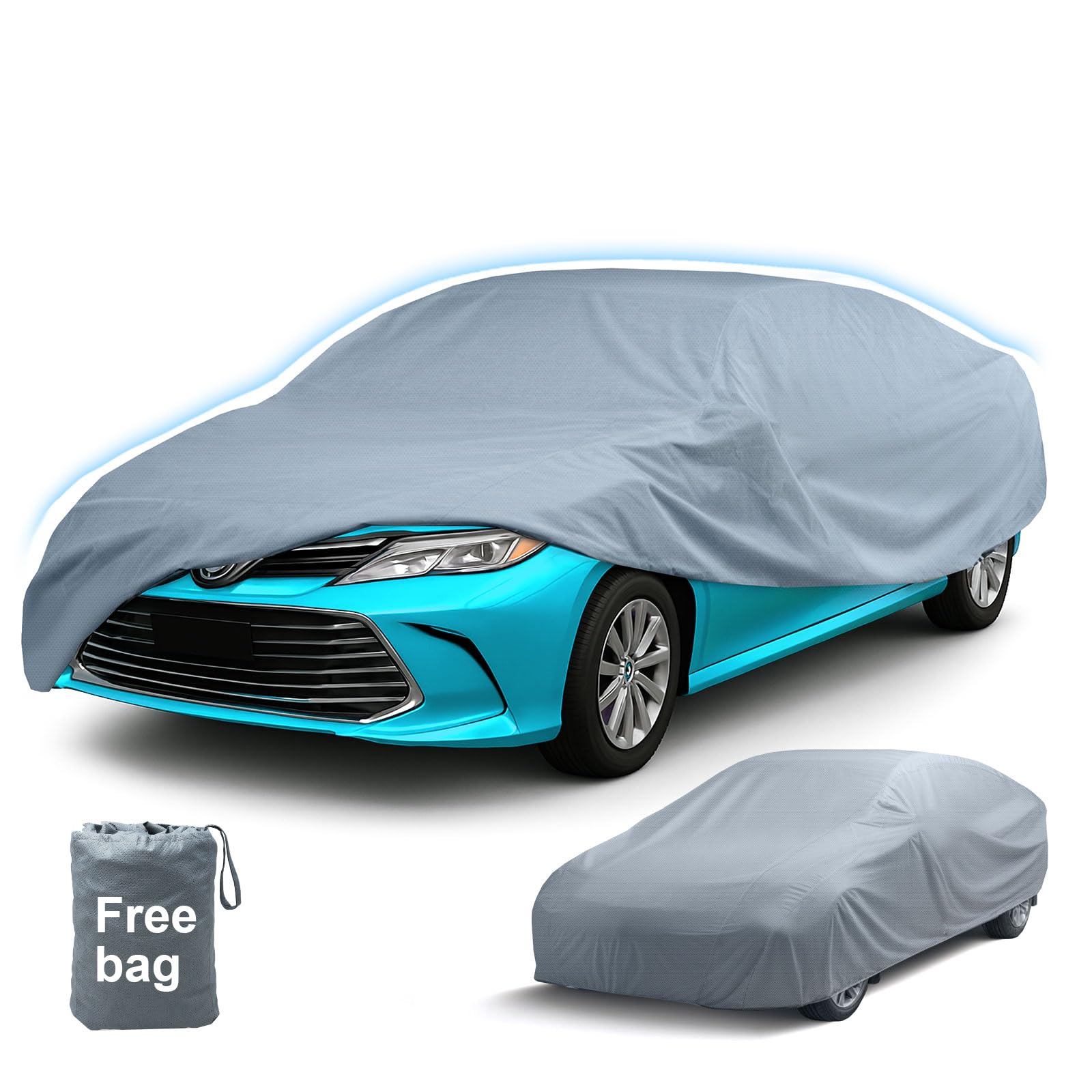 Leader Accessories Suv Car Covers For Automobiles All-Weather Limited Waterproof, Breathable Full-Exterior Covers For Indoor And Outdoor Use, Fits 207-230