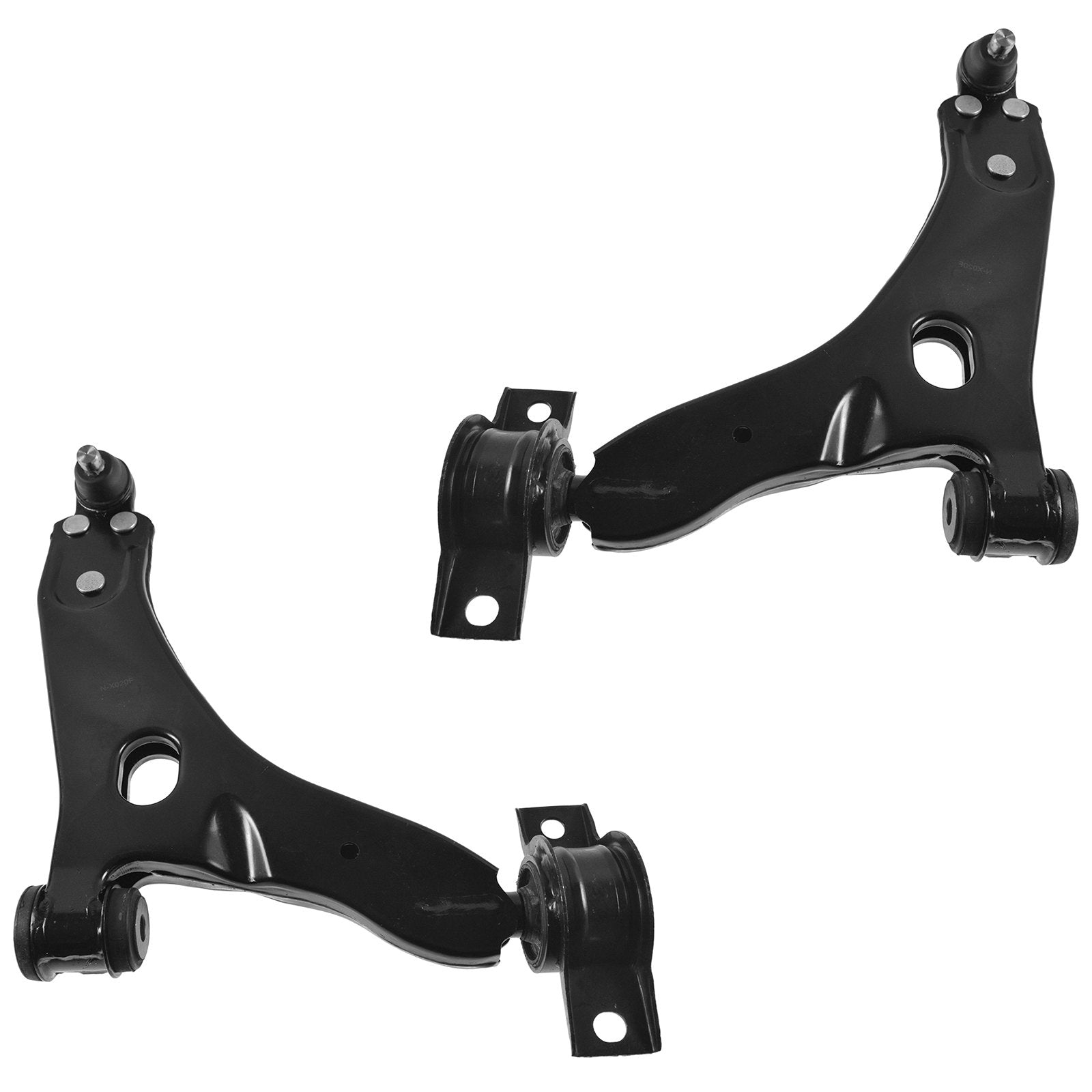 Trq Front Suspension Kit Control Arm With Ball Joint Sway Bar Stabilizer Link Compatible With 2000-2004 Ford Focus