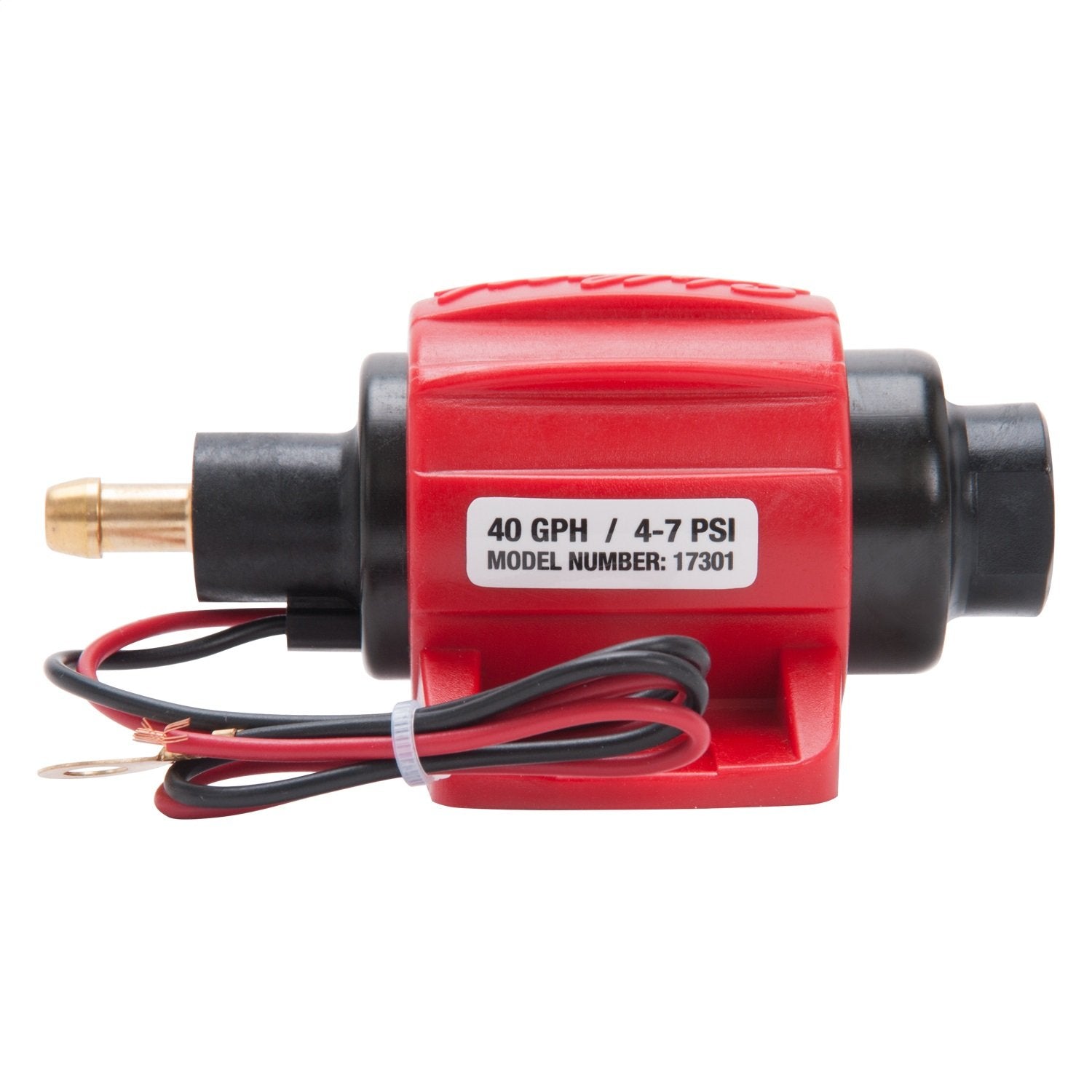 Edelbrock 17301 Fuel Pump, Red