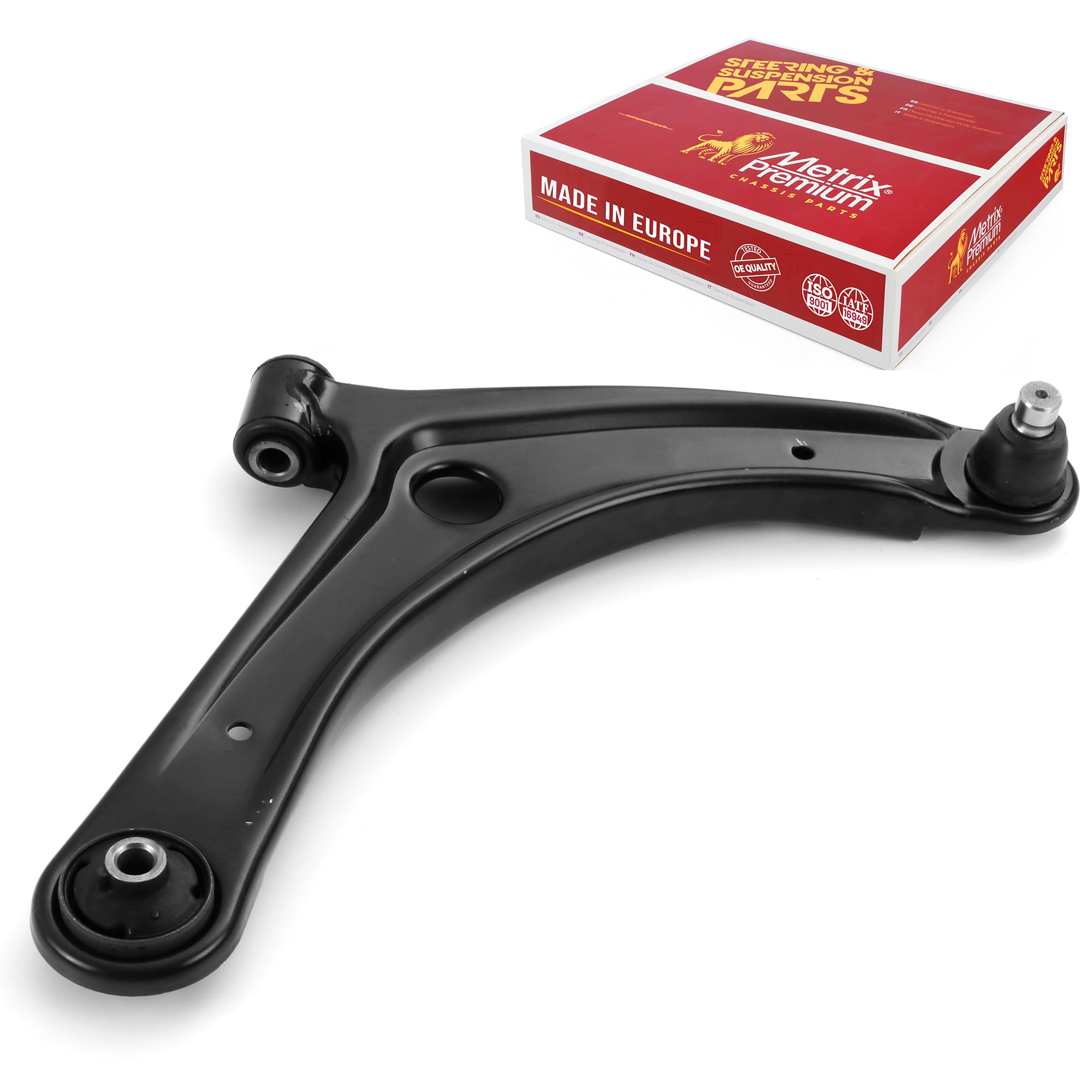 Metrix Premium Chassis Parts - Front Right Lower Control Arm W Ball Joint & Bushing Assembly Fits 07-12 Dodge Caliber, 07-17 Jee