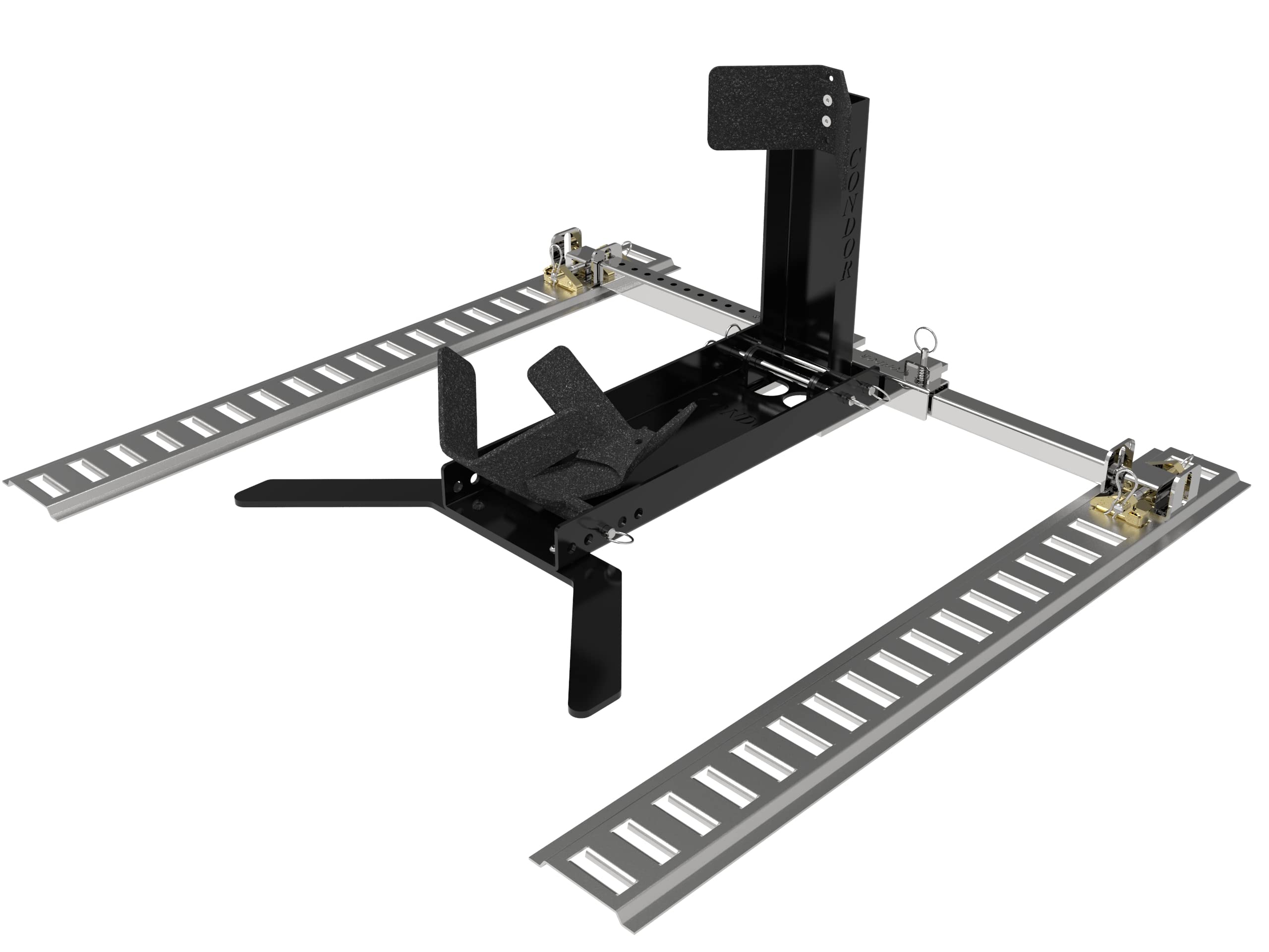 CONDOR UNIV-E Track Universal E-Track Adapter Kit - Heavy Duty Plated Steel, Model UNIV-E TRACK