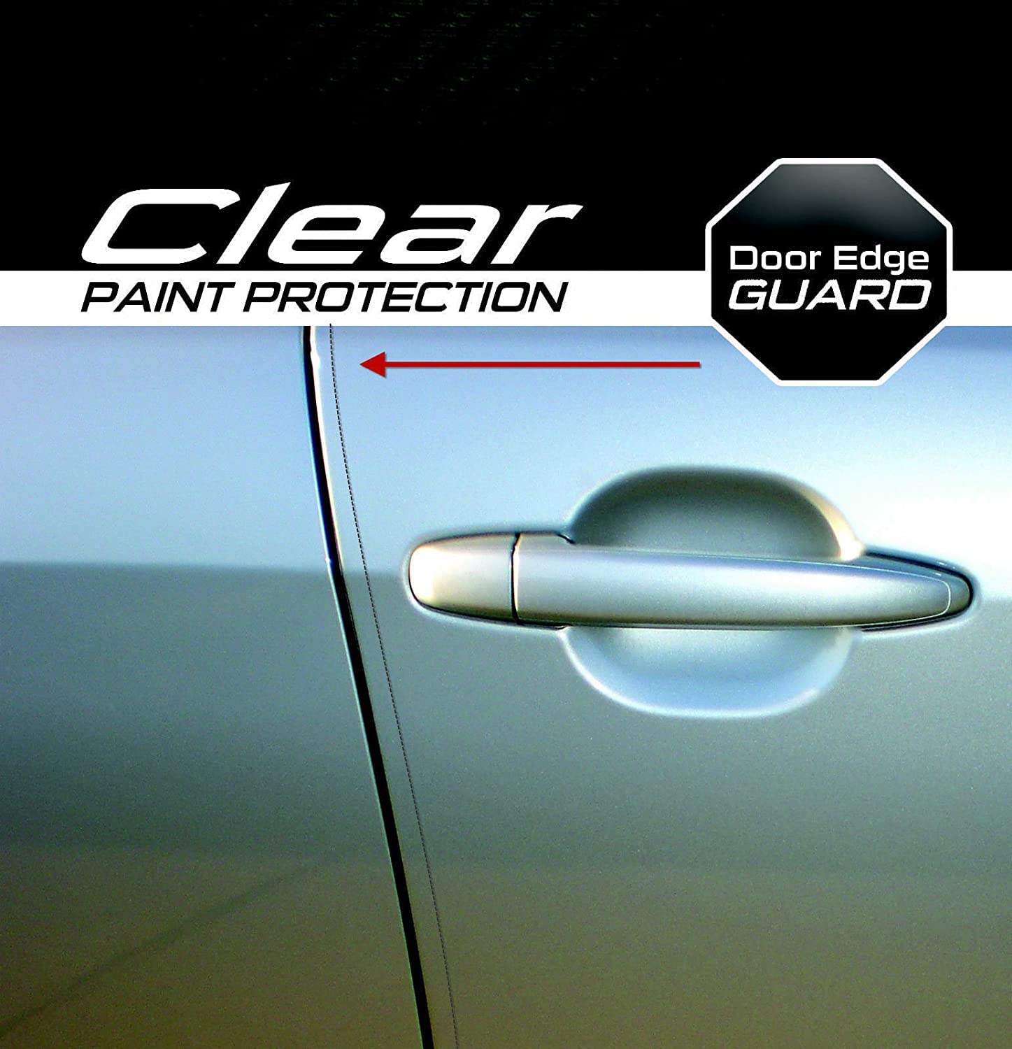 3M 8 Mil Paint Protection Film Roll 0.4Inches X 20Yd Edge Guards Ppf Pro Series 200 Guard Clear Door Sill Universal Door Edge Protector Scratch Ppf Sleek Look Reliable Defense Against Wear And Tear