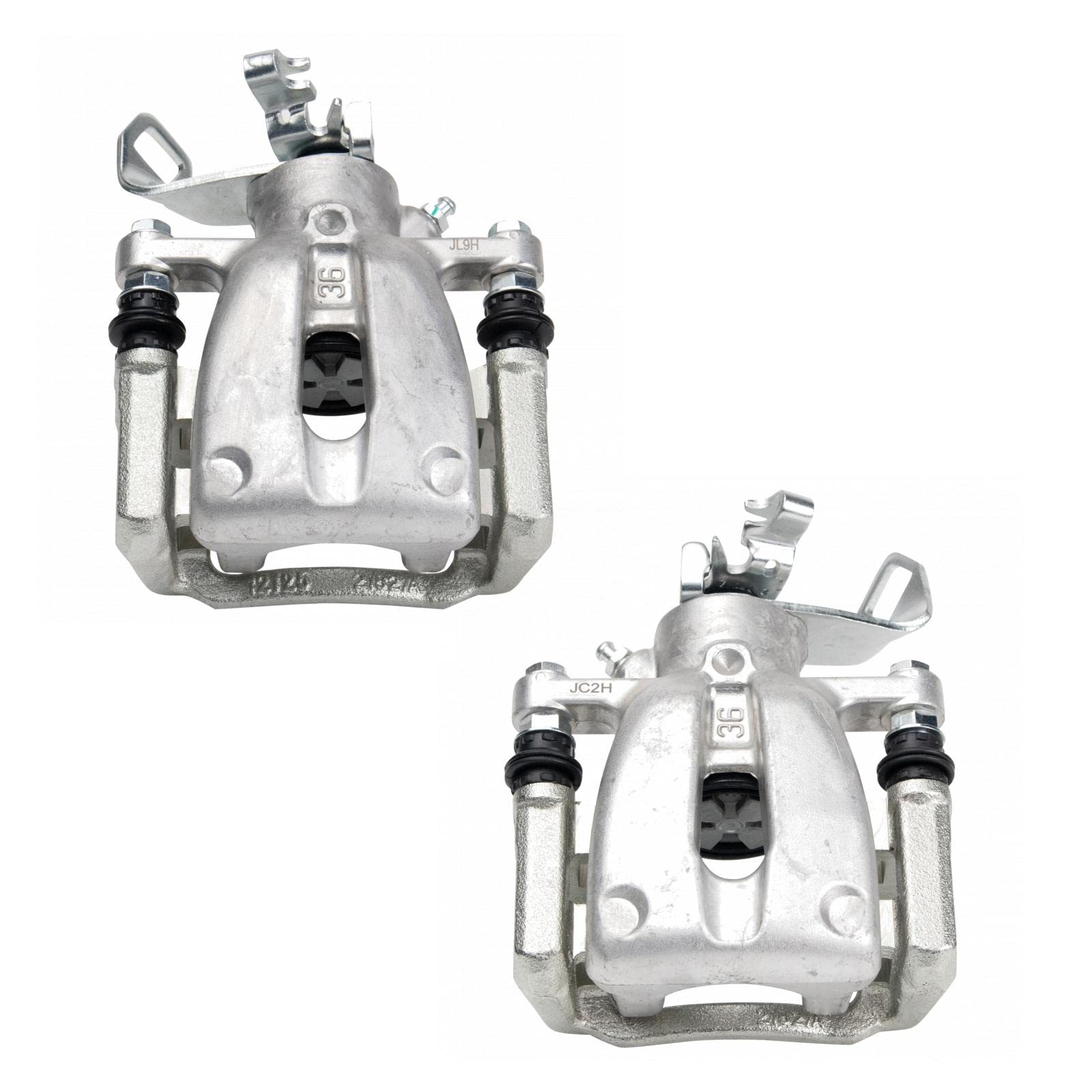 Trq Rear Brake Caliper Set Compatible With 2009-2013 Mini Cooper