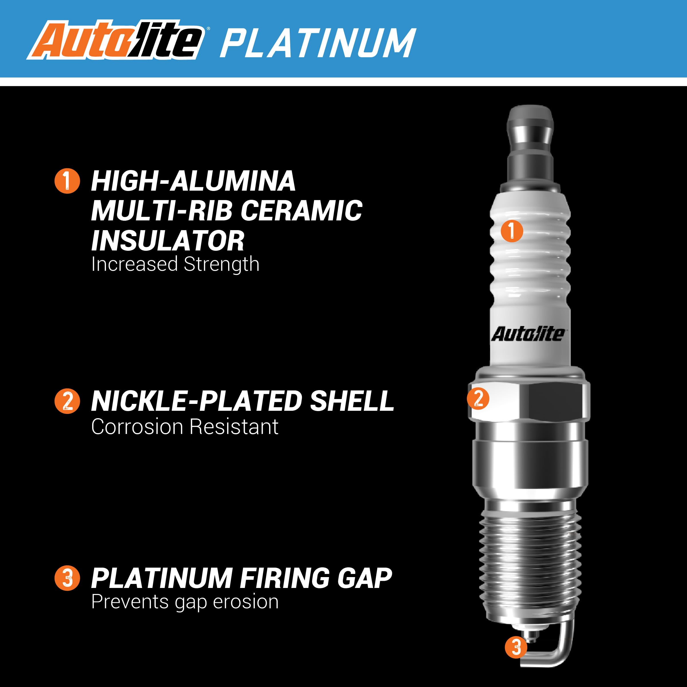 Autolite Platinum Ap5263 Automotive Replacement Spark Plug (1 Pack)