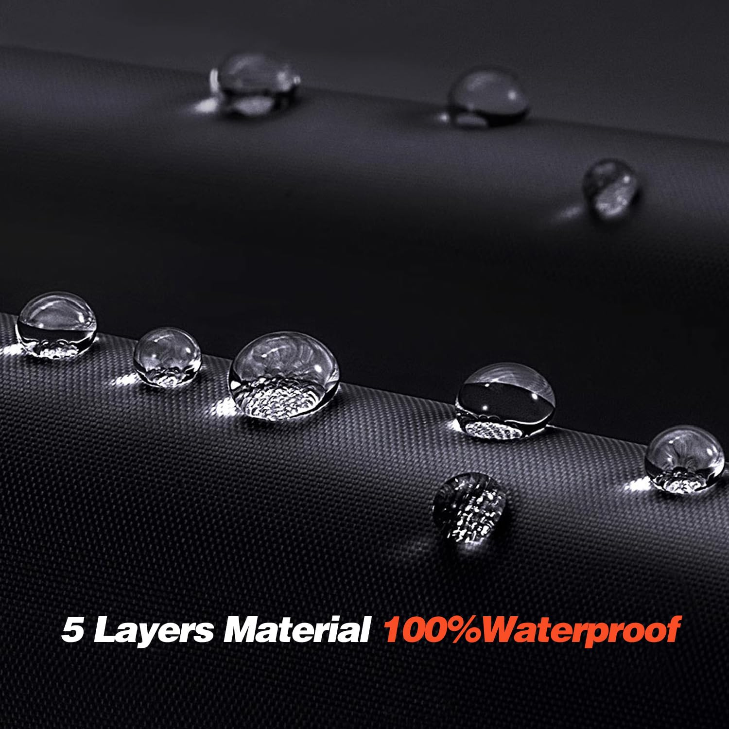 Minivan Car Cover for Toyota Sienna 100% Waterproof All Weather, Heavy Duty Outdoor Full Exterior Covers Rain Sun Wind UV Protec