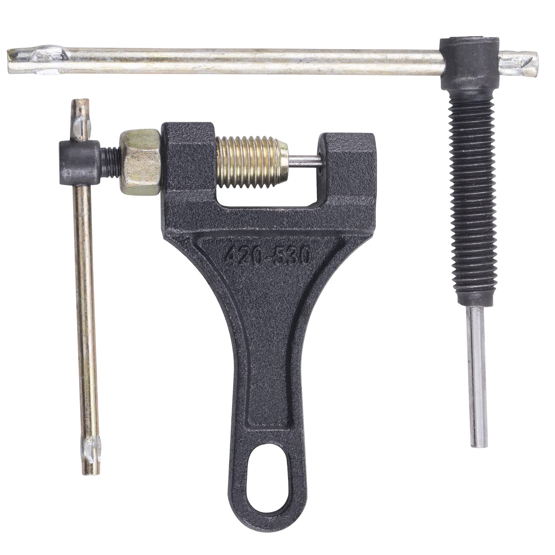 CNCMOTOK Chain Breaker Tool for Motorcycle ATV Quad Go Kart Dirt Pit Bike Scooter Bicycle Tractor Chain Break # 420, 428, 520, 5