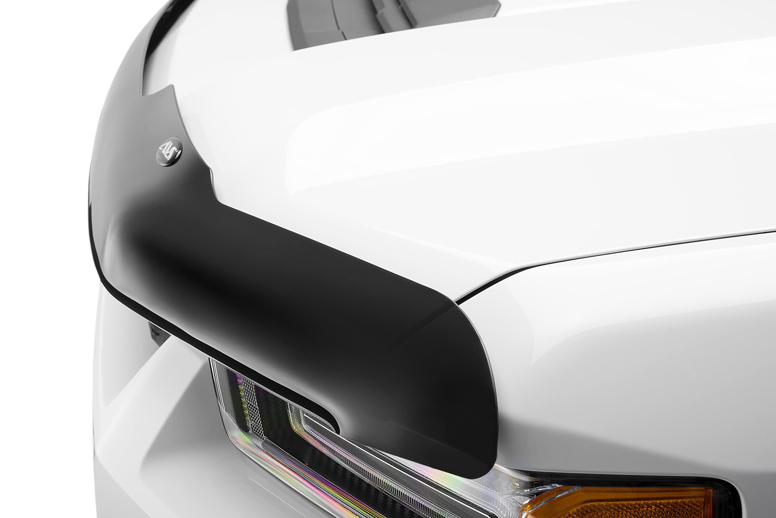 Auto Ventshade Bugflector II Hood Shield | 2010-2018 Dodge Ram 2500/3500 | Dark Smoke | Model 25120 | Acrylic Material