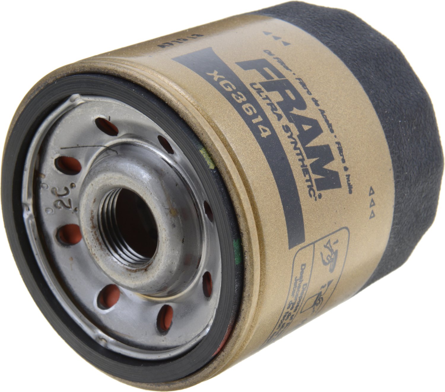 Fram Ultra Synthetic Automotive Replacement Oil Filter, Designed For Synthetic Oil Changes Lasting Up To 20K Miles, Xg3614 With