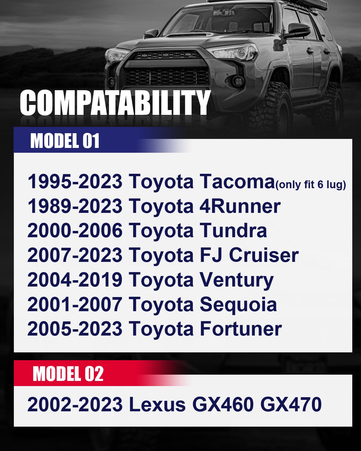 6X5.5 Hubcentric Wheel Spacers For 1995-2023 Tacoma 1989-2023 4Runner With Et Lug Nuts, 1.5 Inch 6X139.7 Forged Spacer With 12X1