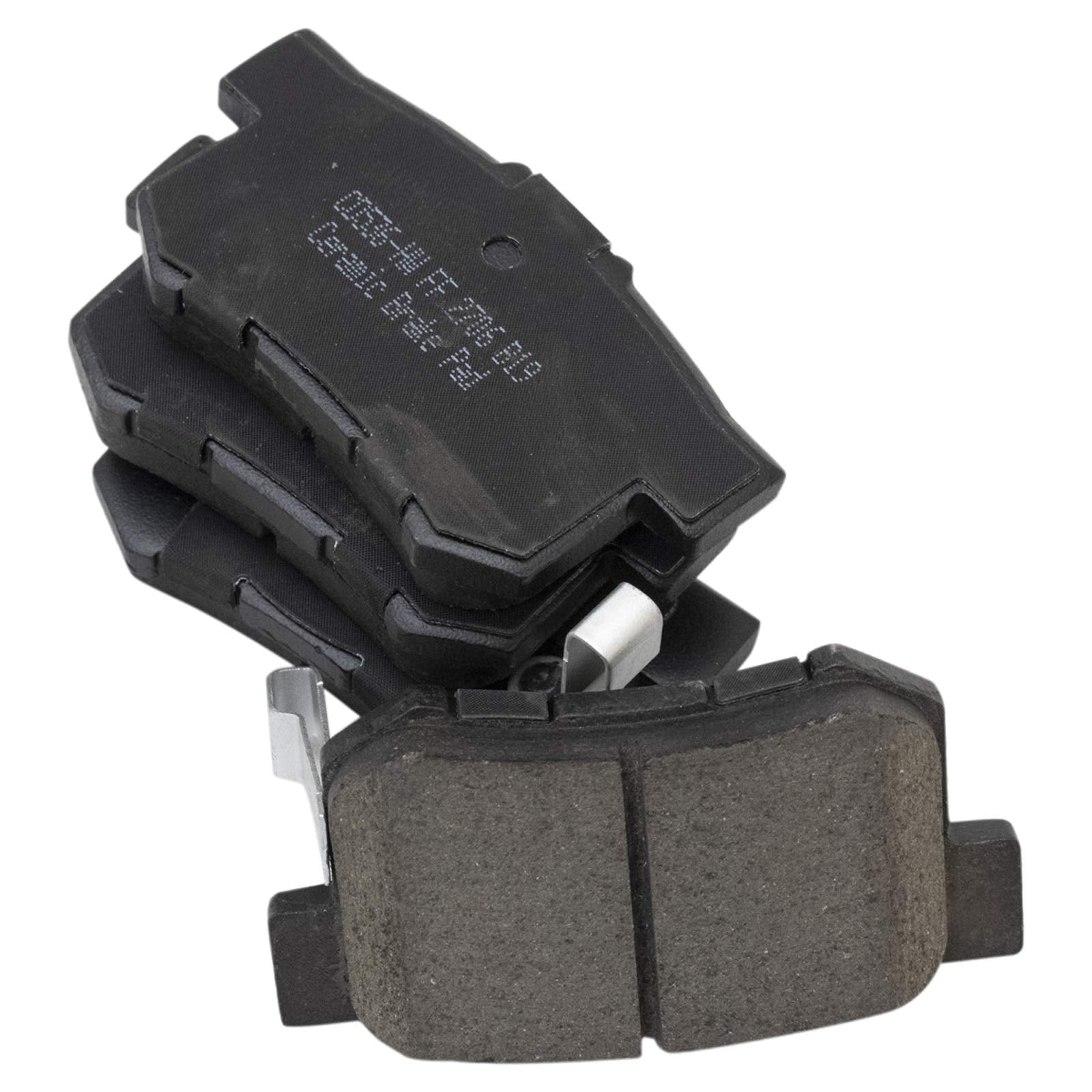 Trq Front And Rear Brake Pad & Rotor Kit Brake Pads Brake Rotor Ceramic Compatible With 1999-2003 Acura Tl