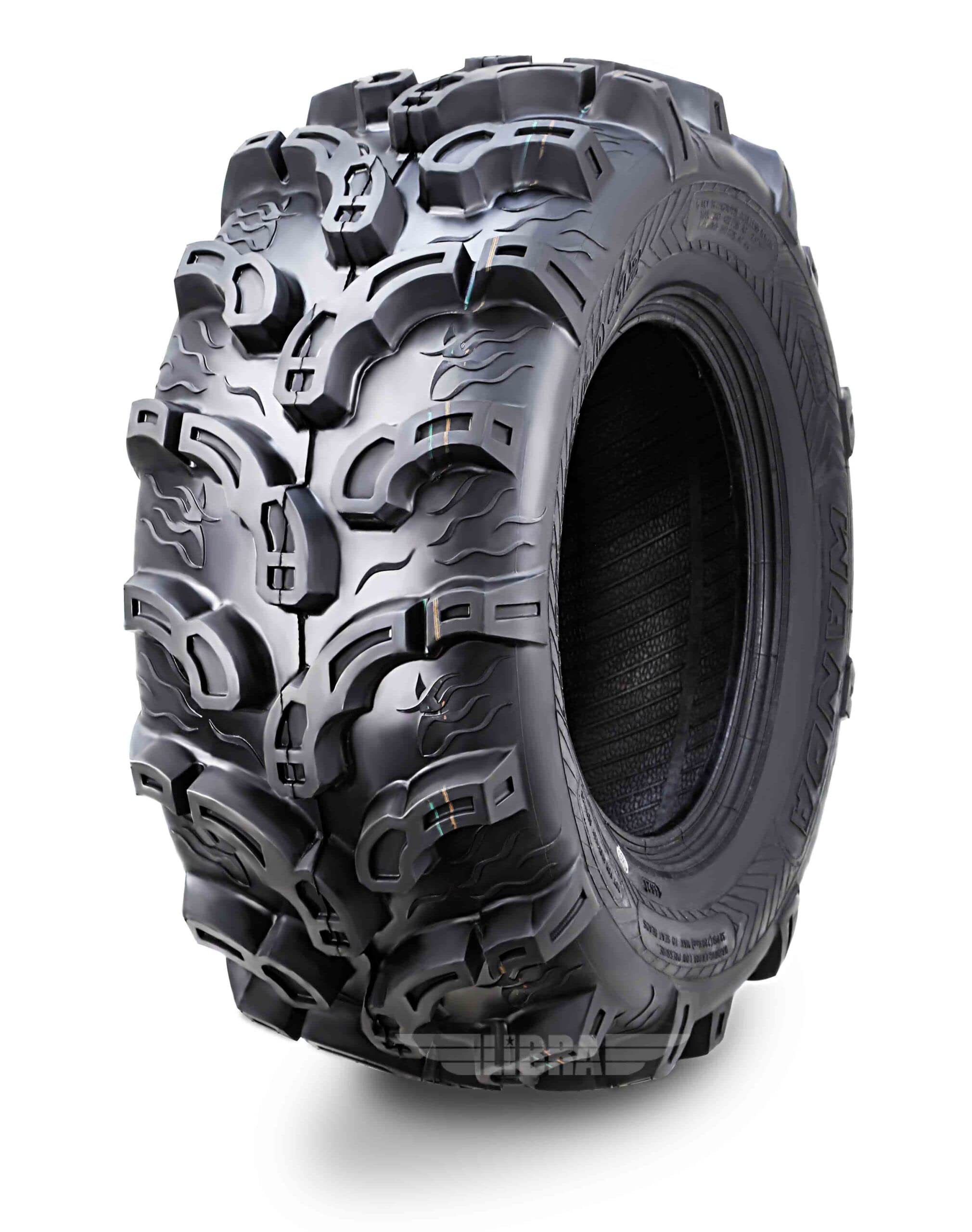 Wanda Set Of 4 Atv Utv Tires 26X9-12 26X9X12 6Pr Super Lug Mud